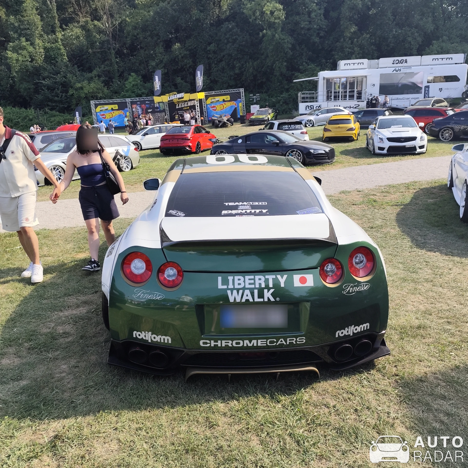 Nissan GT-R spotted in Monzambano