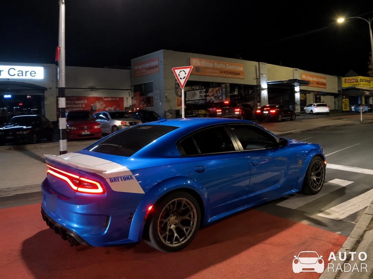 Dodge Charger SRT Hellcat Widebody Daytona 50th Anniversary spotted in Tauranga, New Zealand