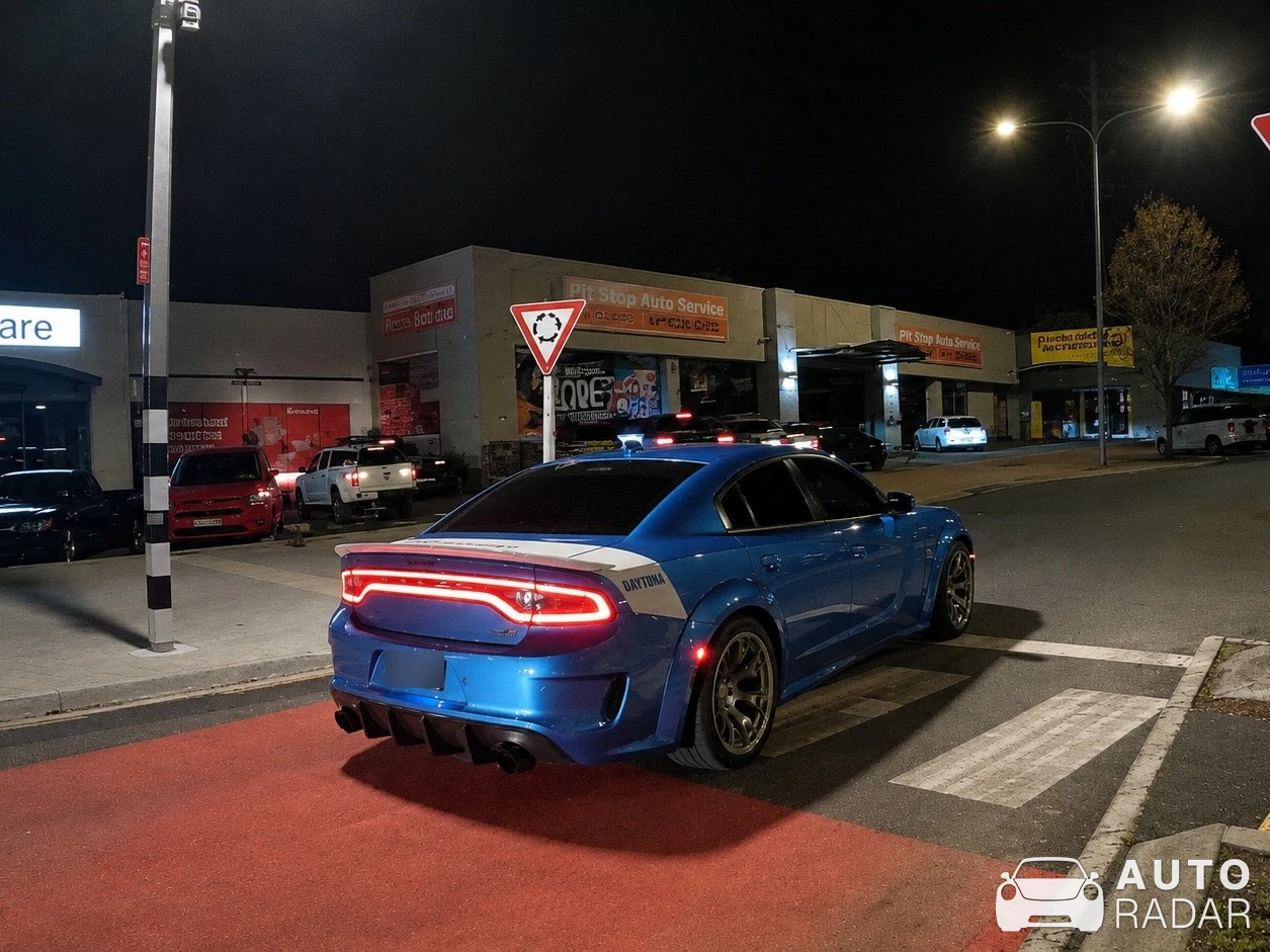 Dodge Charger SRT Hellcat Widebody Daytona 50th Anniversary spotted in Tauranga