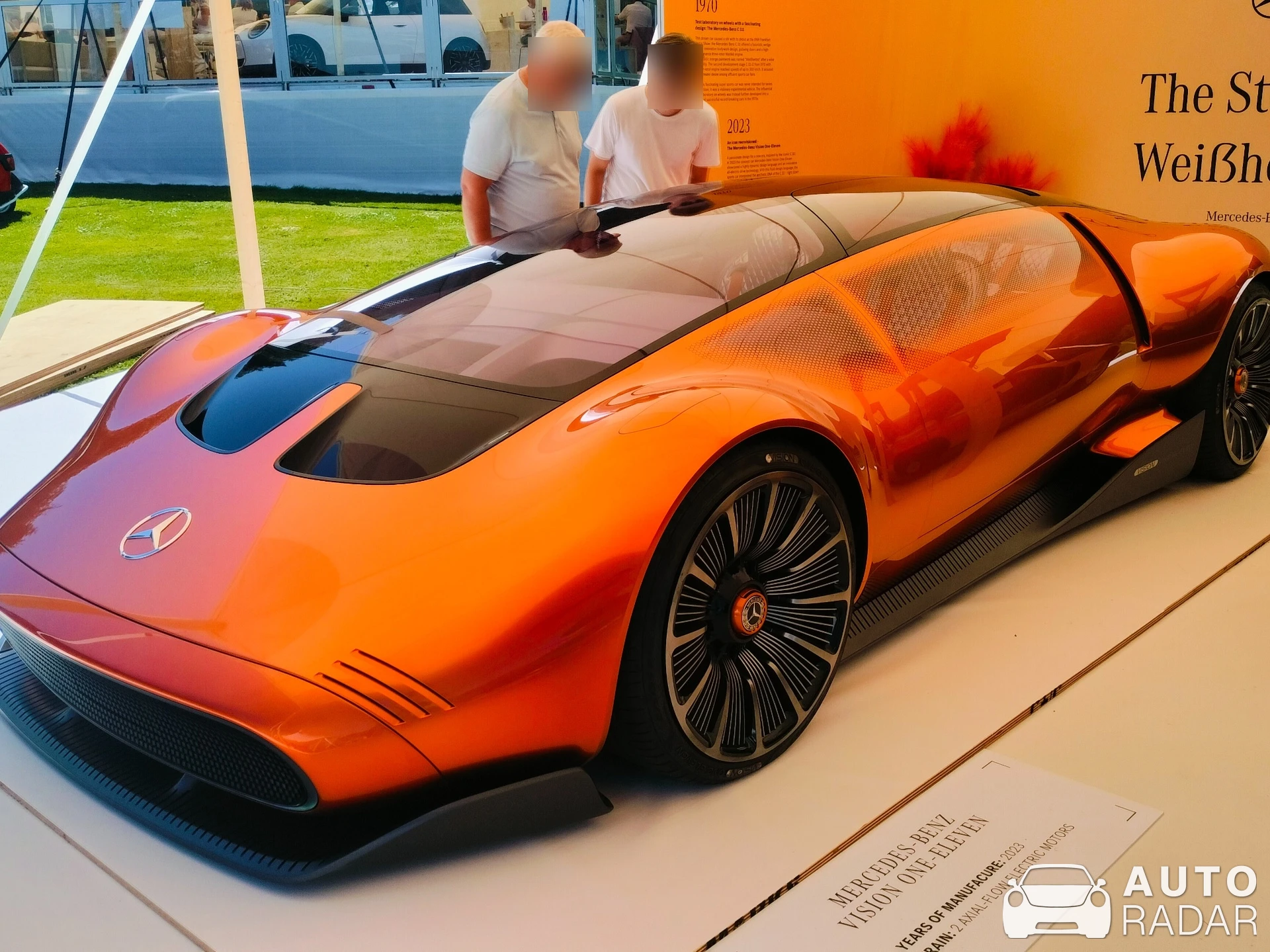 Mercedes-Benz Vision spotted in Båstad