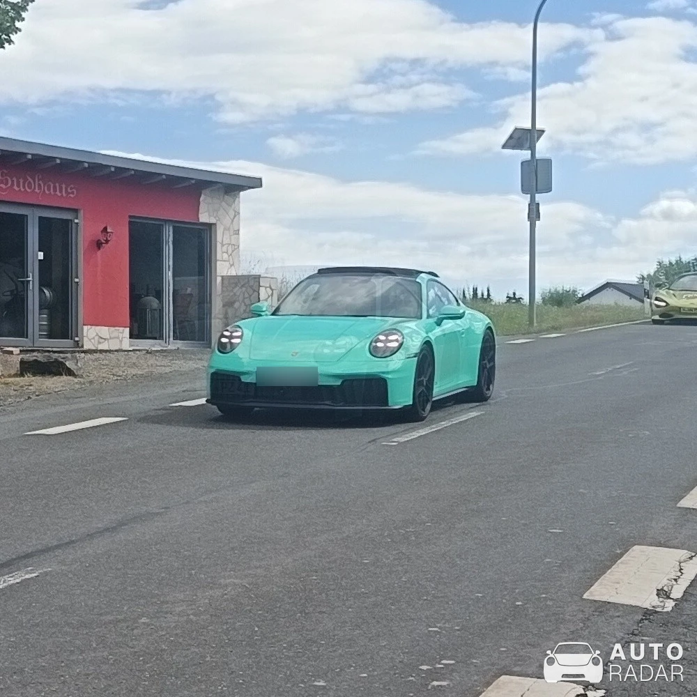 Porsche 992 Targa 4S MkI spotted in Hof