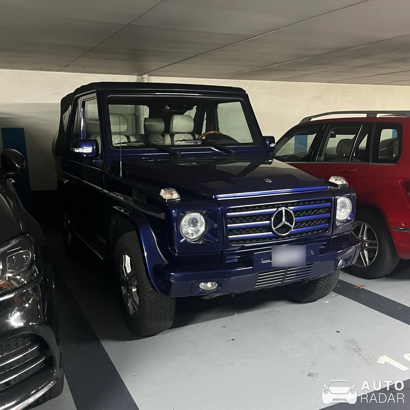 Mercedes-Benz G 500 W463 Cabriolet spotted in Beausoleil