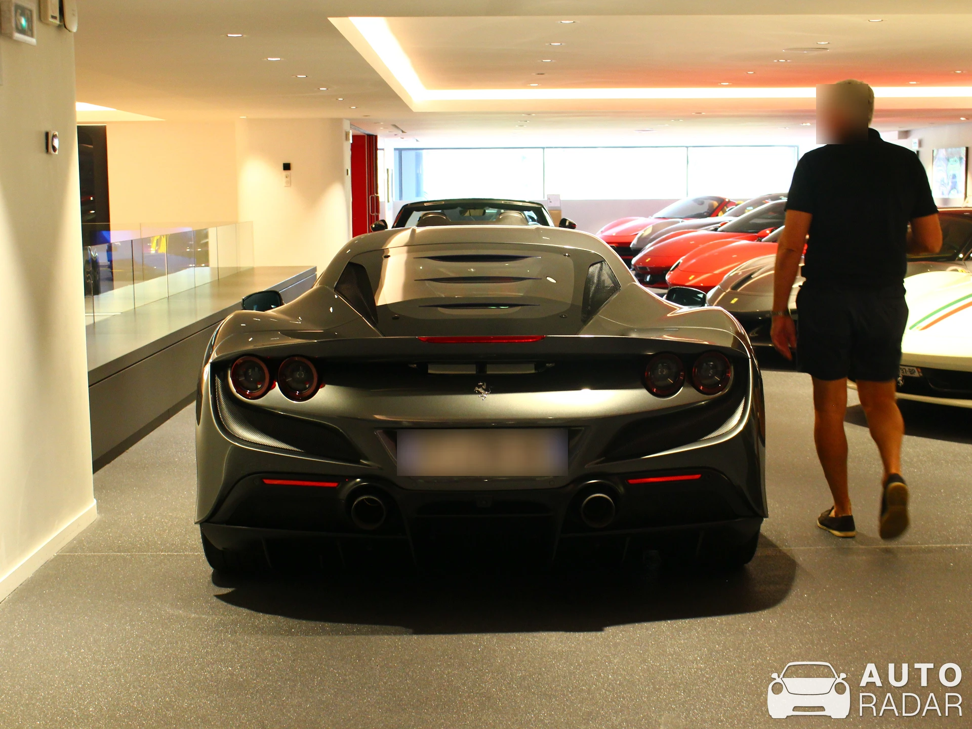 Ferrari F8 Tributo spotted in Cannes