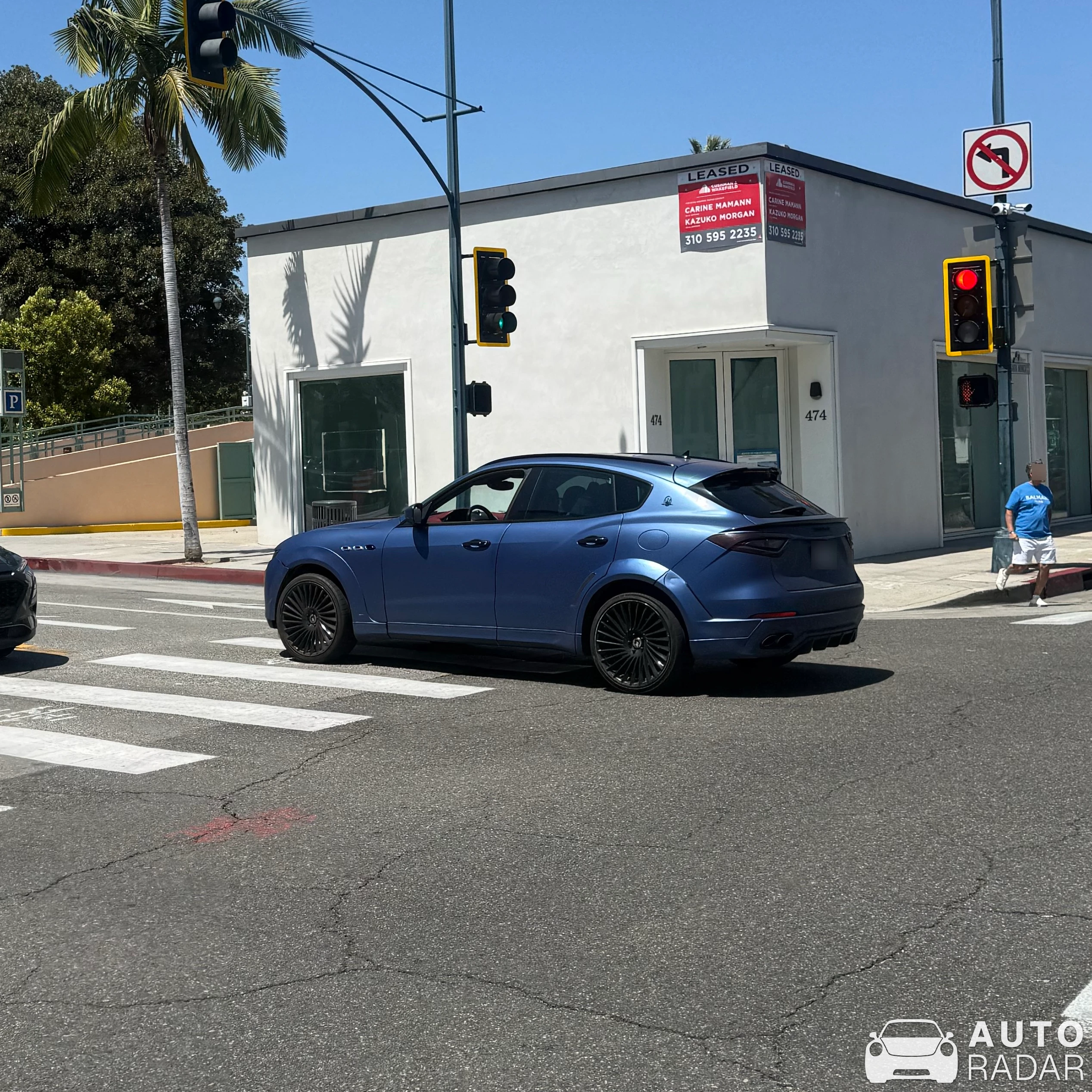 Maserati Levante GTS Novitec Tridente Esteso spotted in Beverly Hills