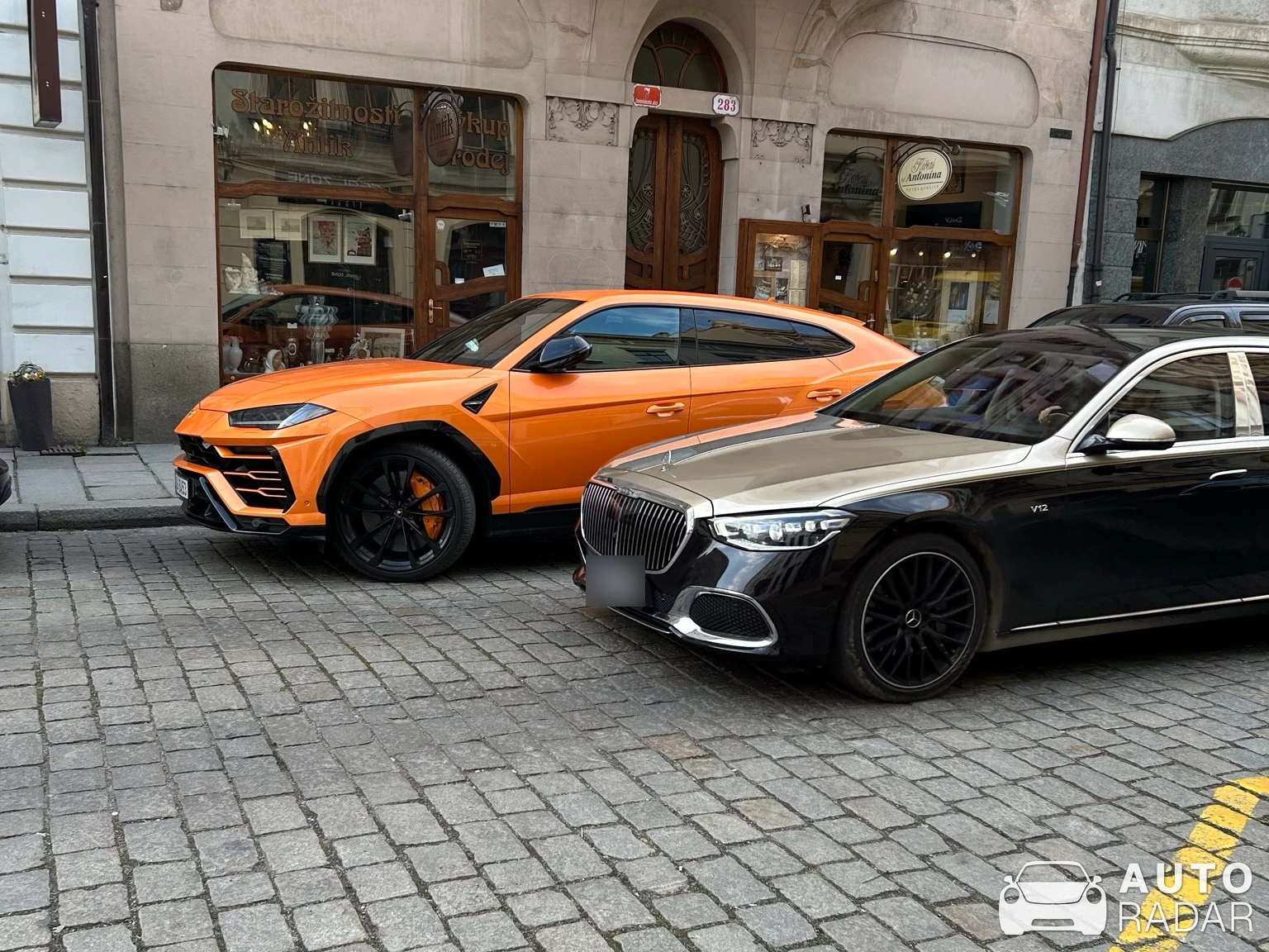 Lamborghini Urus spotted in Pilsen