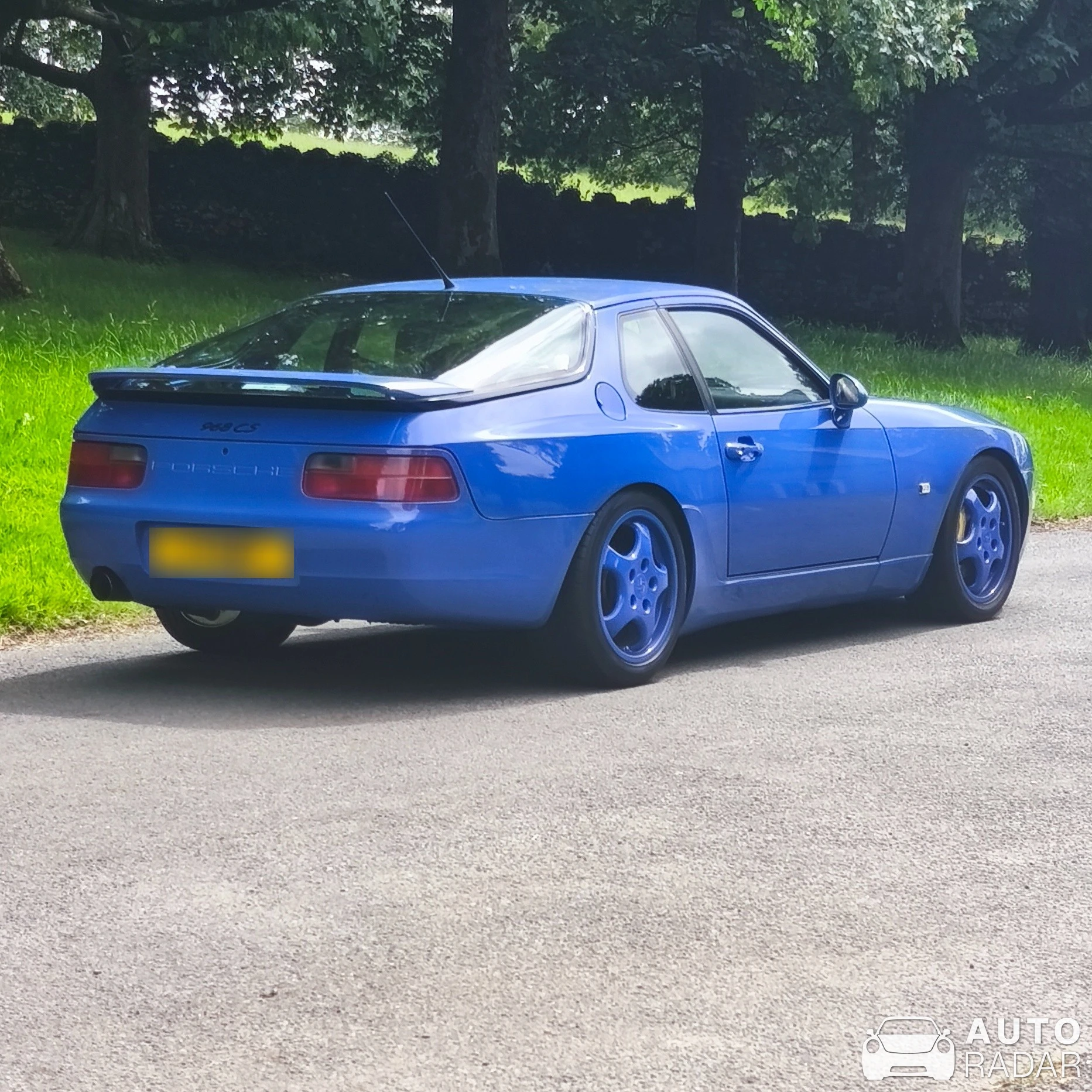 Porsche 968 Clubsport spotted in Carnforth