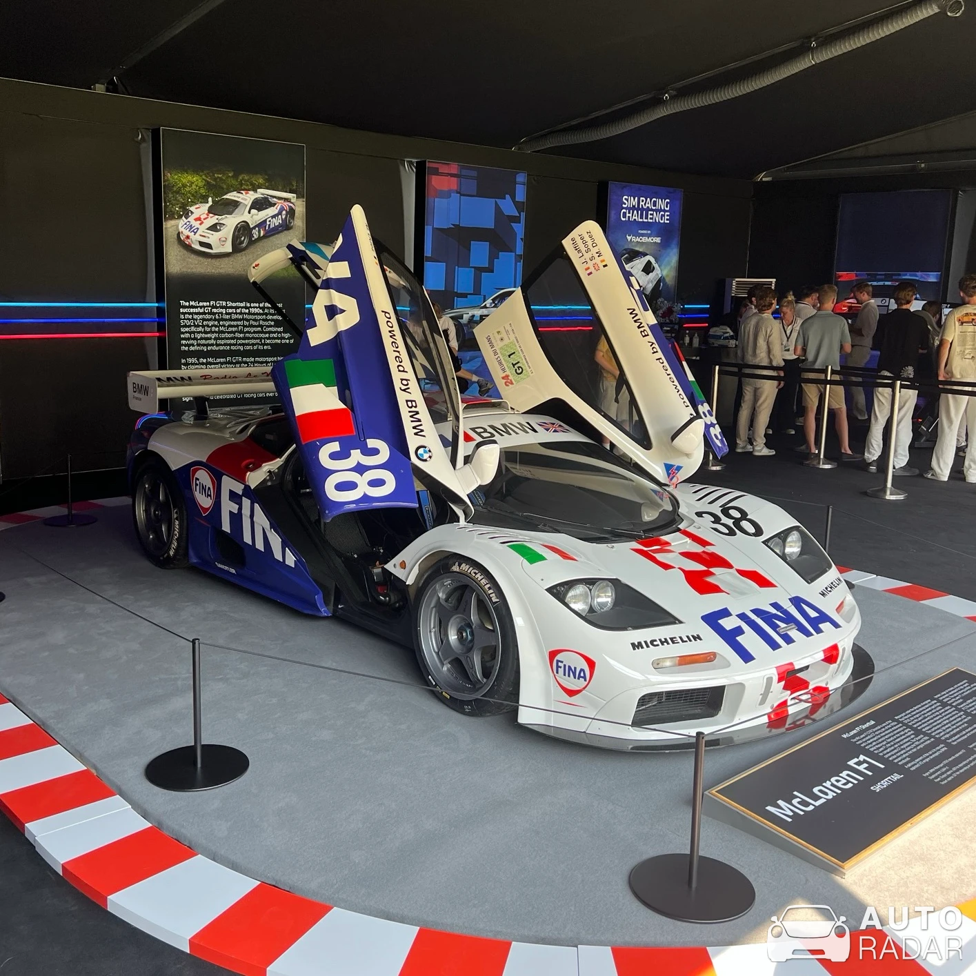 McLaren F1 GTR spotted in Båstad
