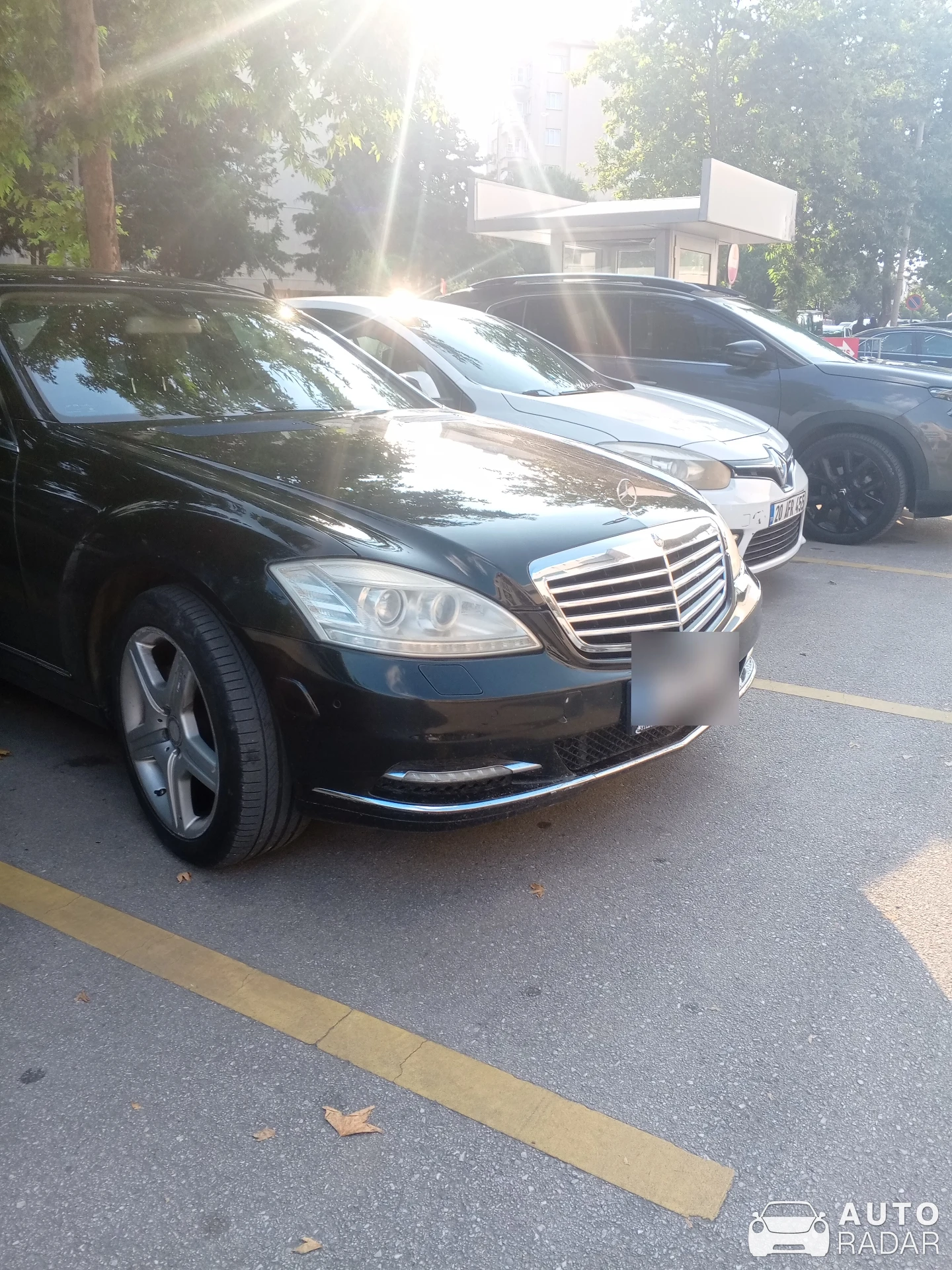 Mercedes-Benz S-Klasse W221 spotted in Merkezefendi