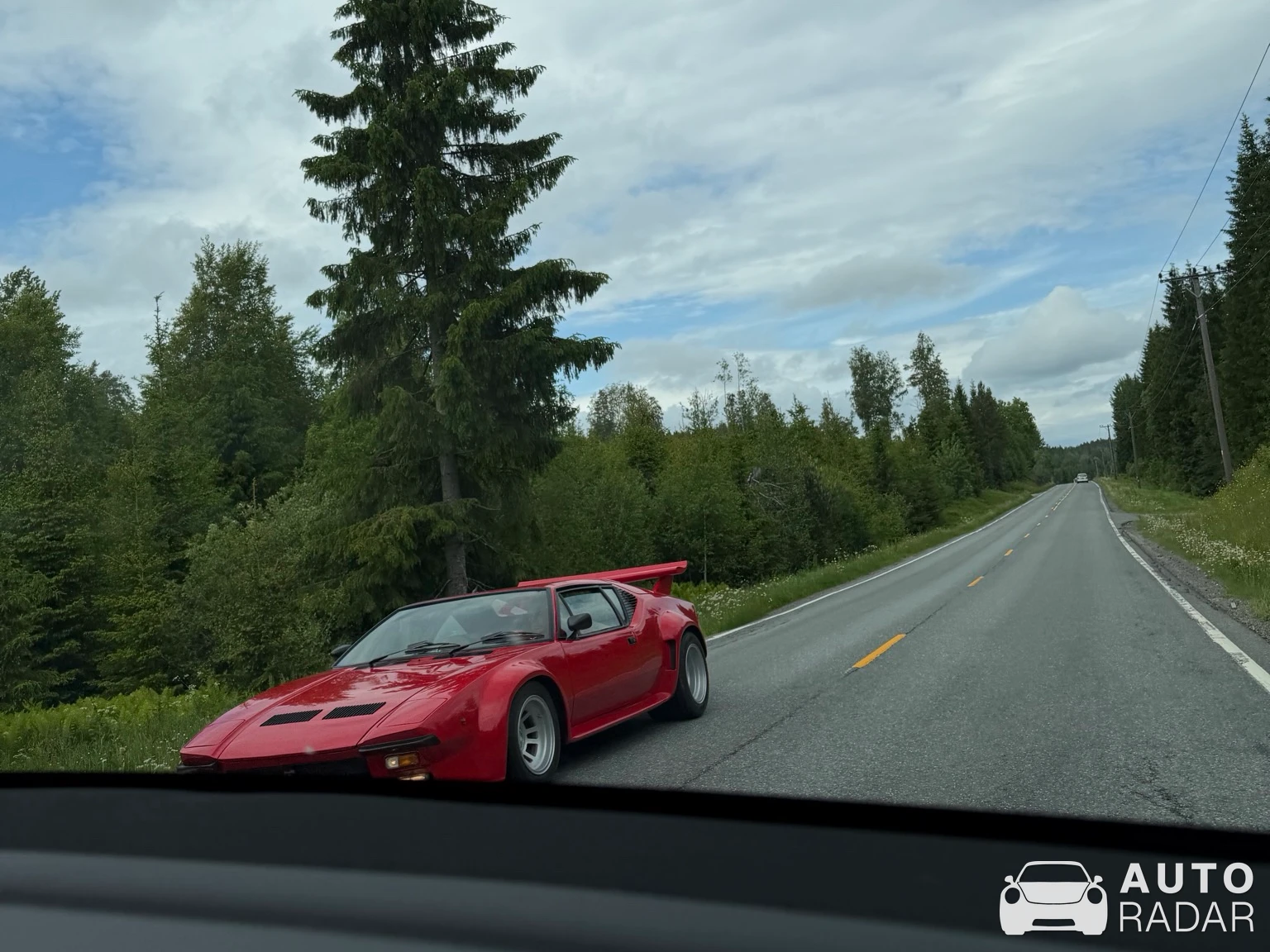 De Tomaso Pantera GT5 spotted in Sætre