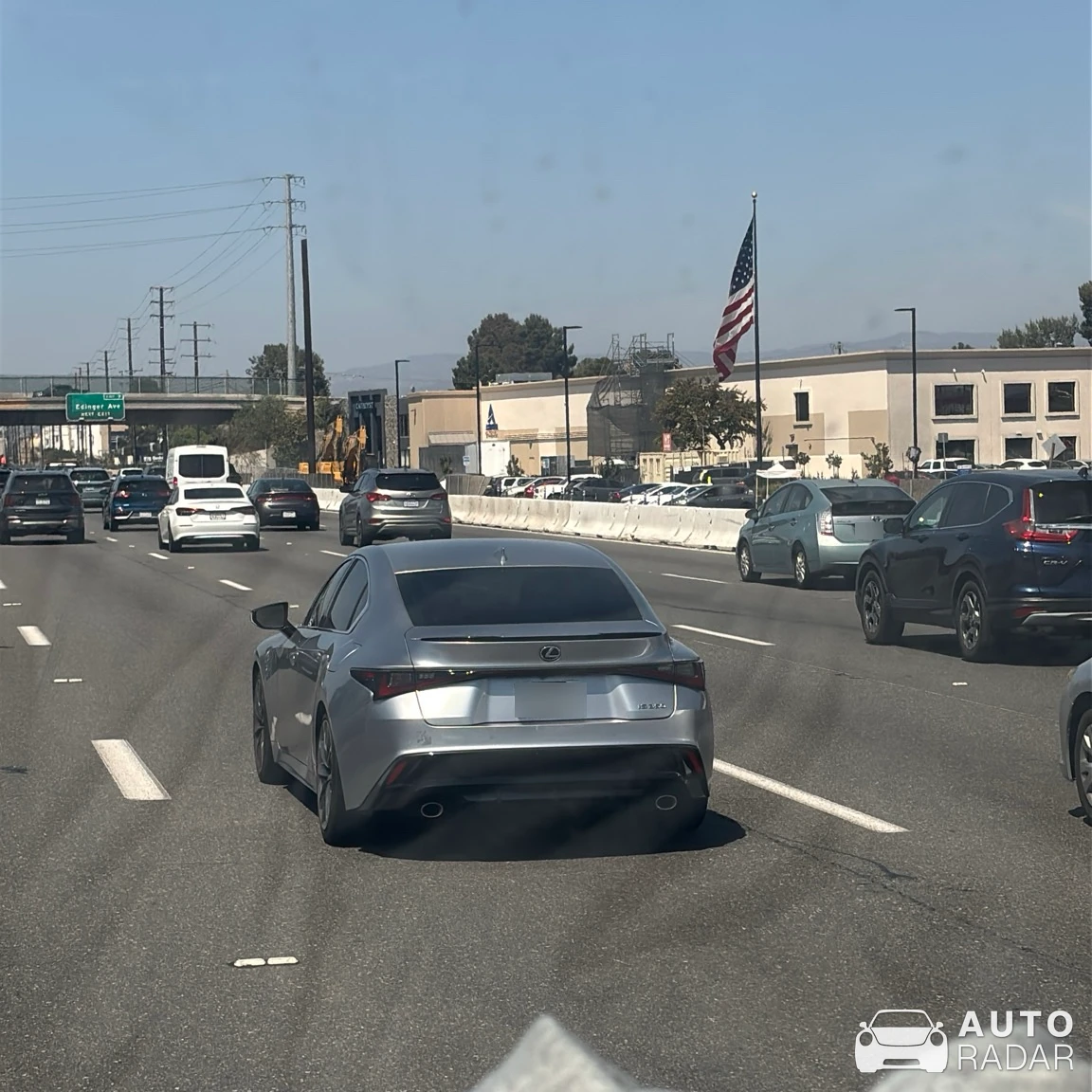Lexus IS 350 spotted in Santa Ana