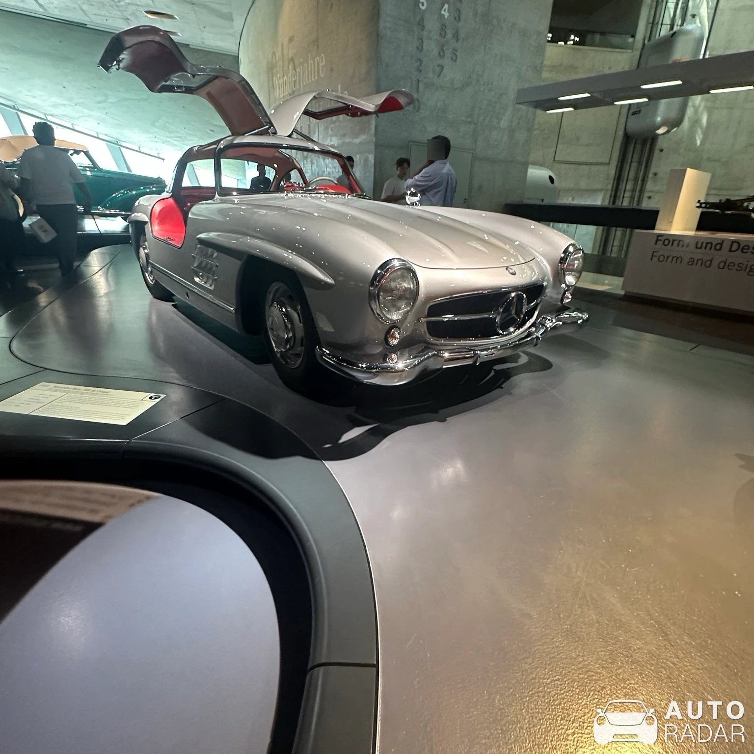Mercedes-Benz 300SL Gullwing spotted in Stuttgart