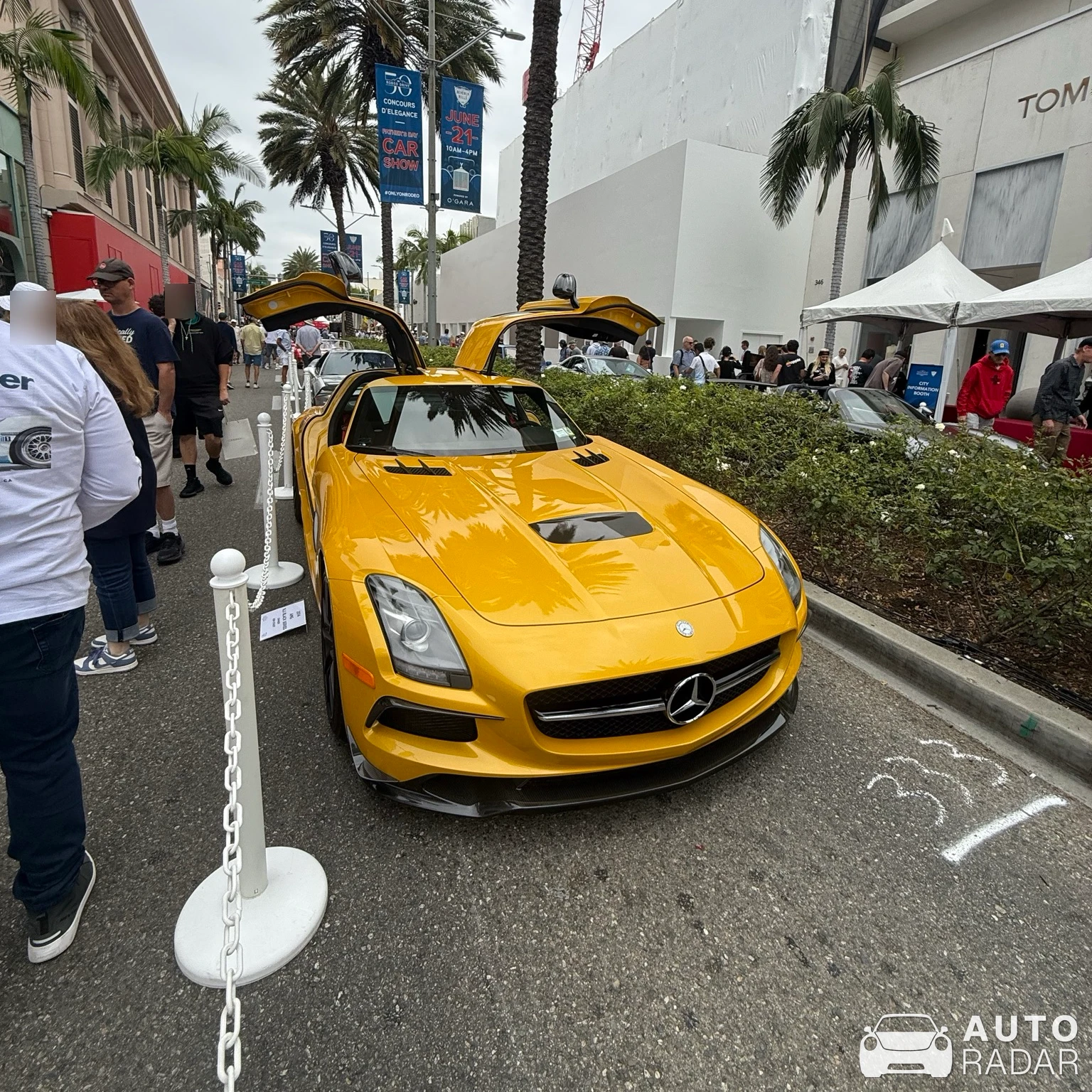 Mercedes-Benz SLS AMG Black Series spotted in Beverly Hills