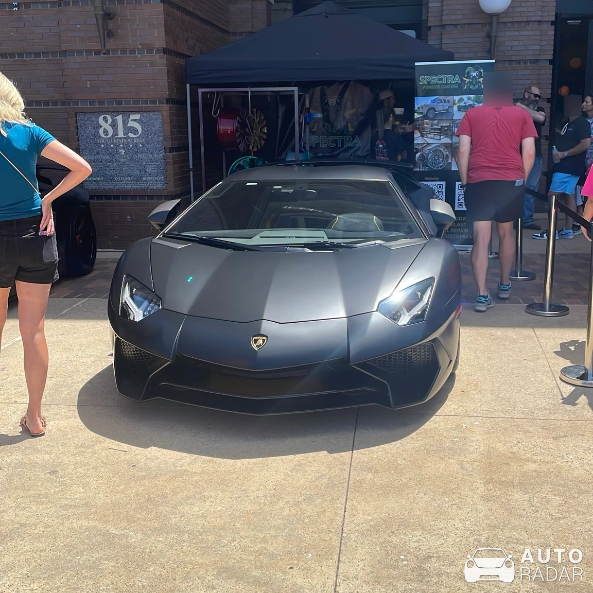 Lamborghini Aventador spotted in Grapevine
