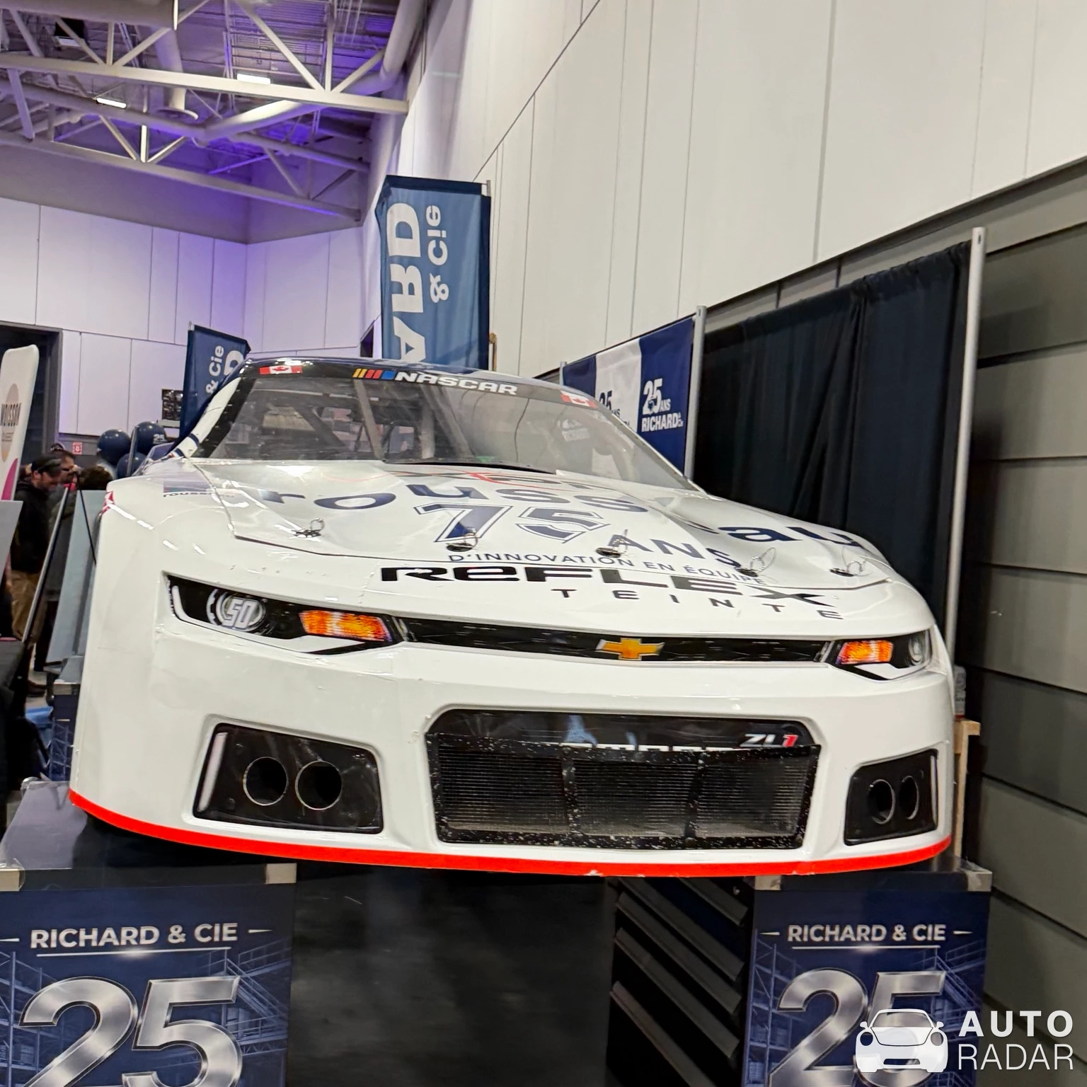 Chevrolet Camaro ZL1 NASCAR LM spotted in Québec City