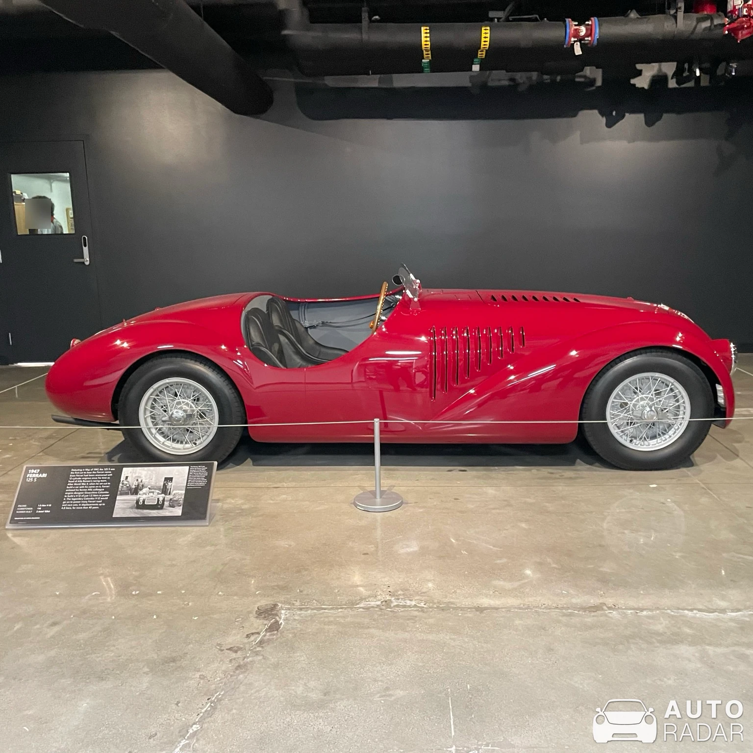 Ferrari 125 S spotted in Los Angeles