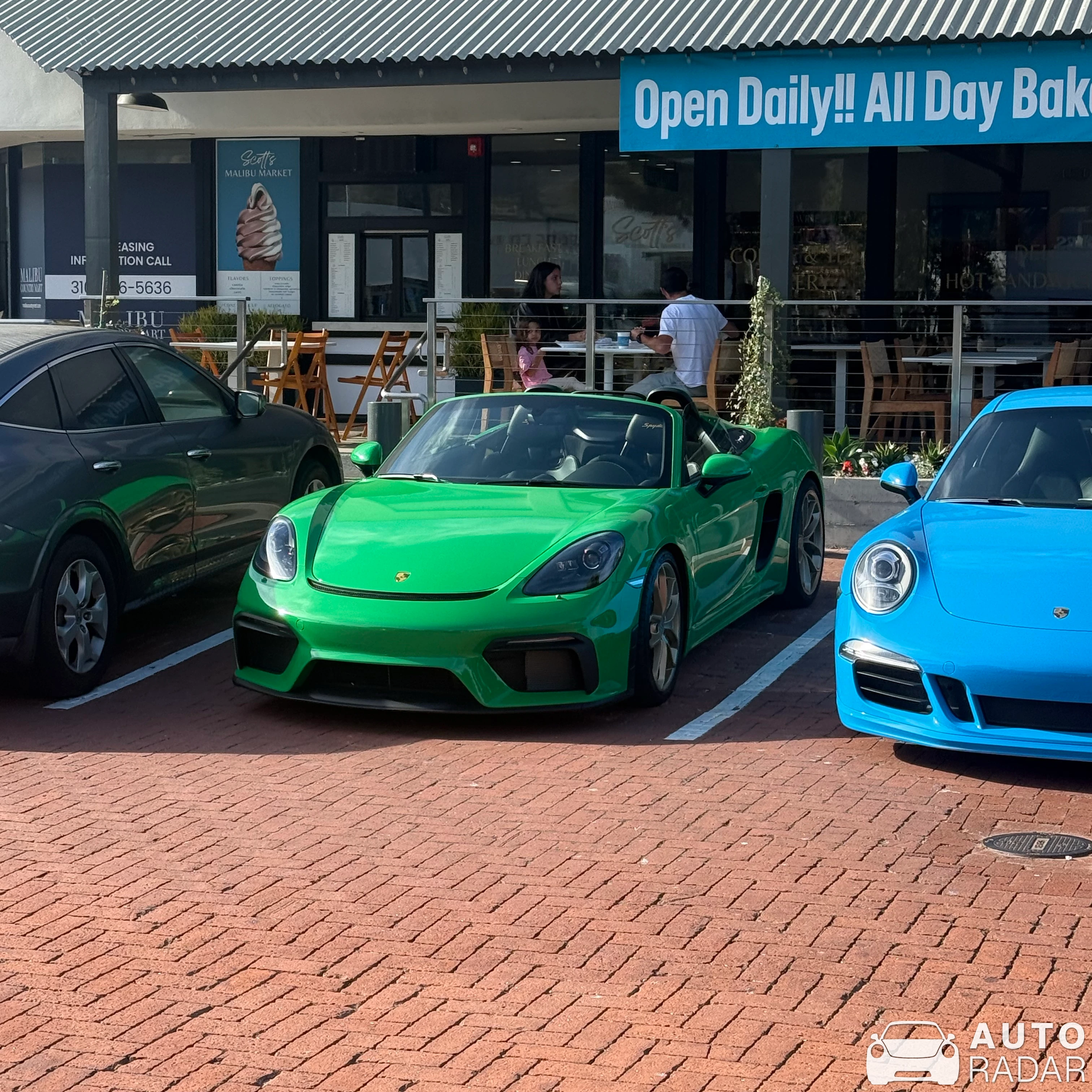 Porsche 718 Spyder spotted in Malibu