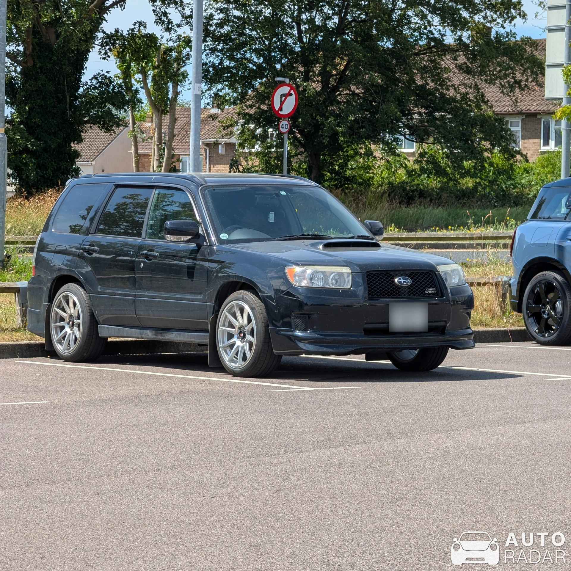 Subaru Forester SG5 STI spotted in Corby