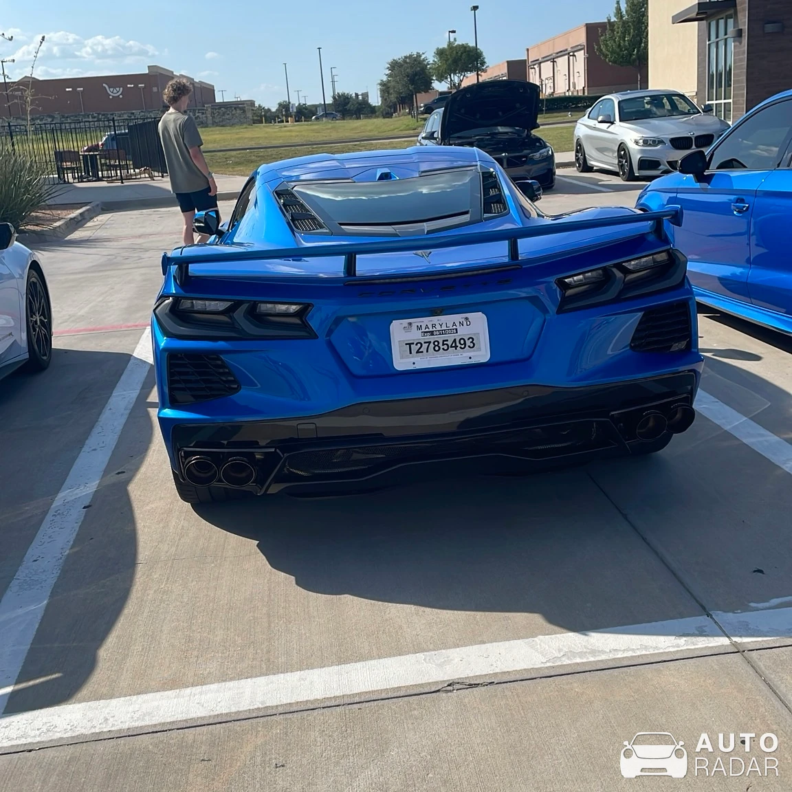 Chevrolet Corvette C8 spotted in Lewisville