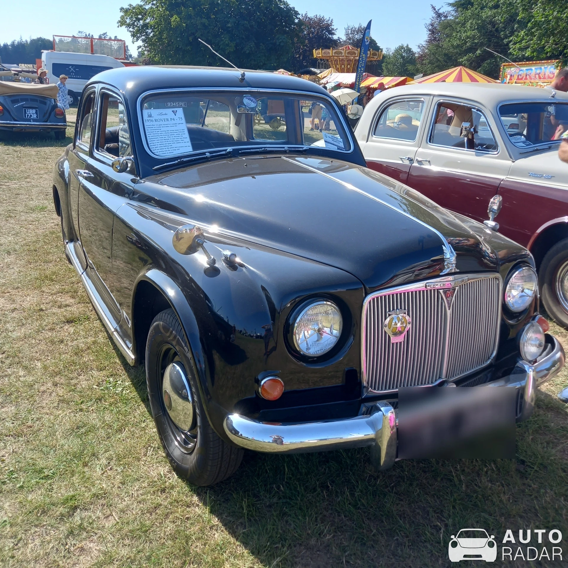 Rover P4-75 spotted in Norwich