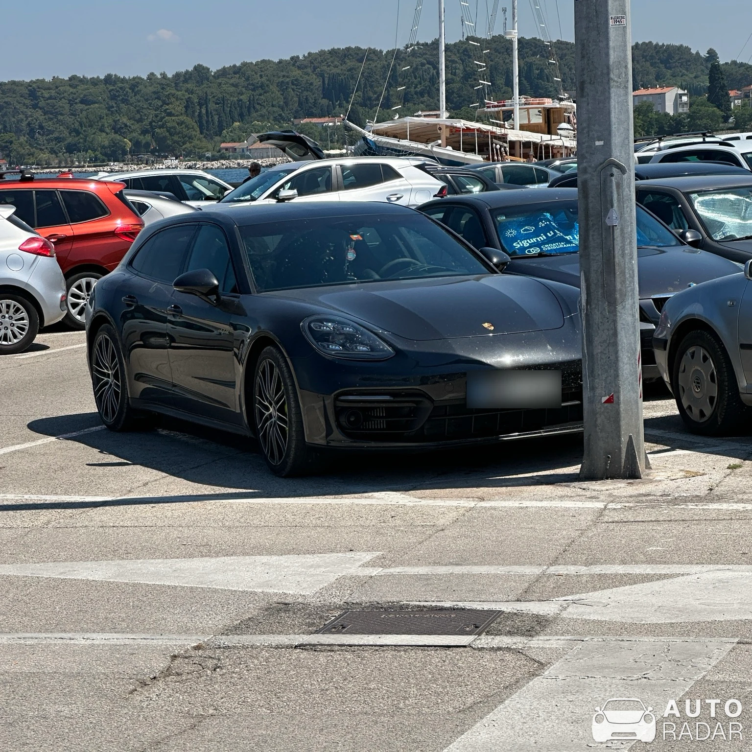Porsche 971 Panamera Turbo Sport Turismo spotted in Rovinj