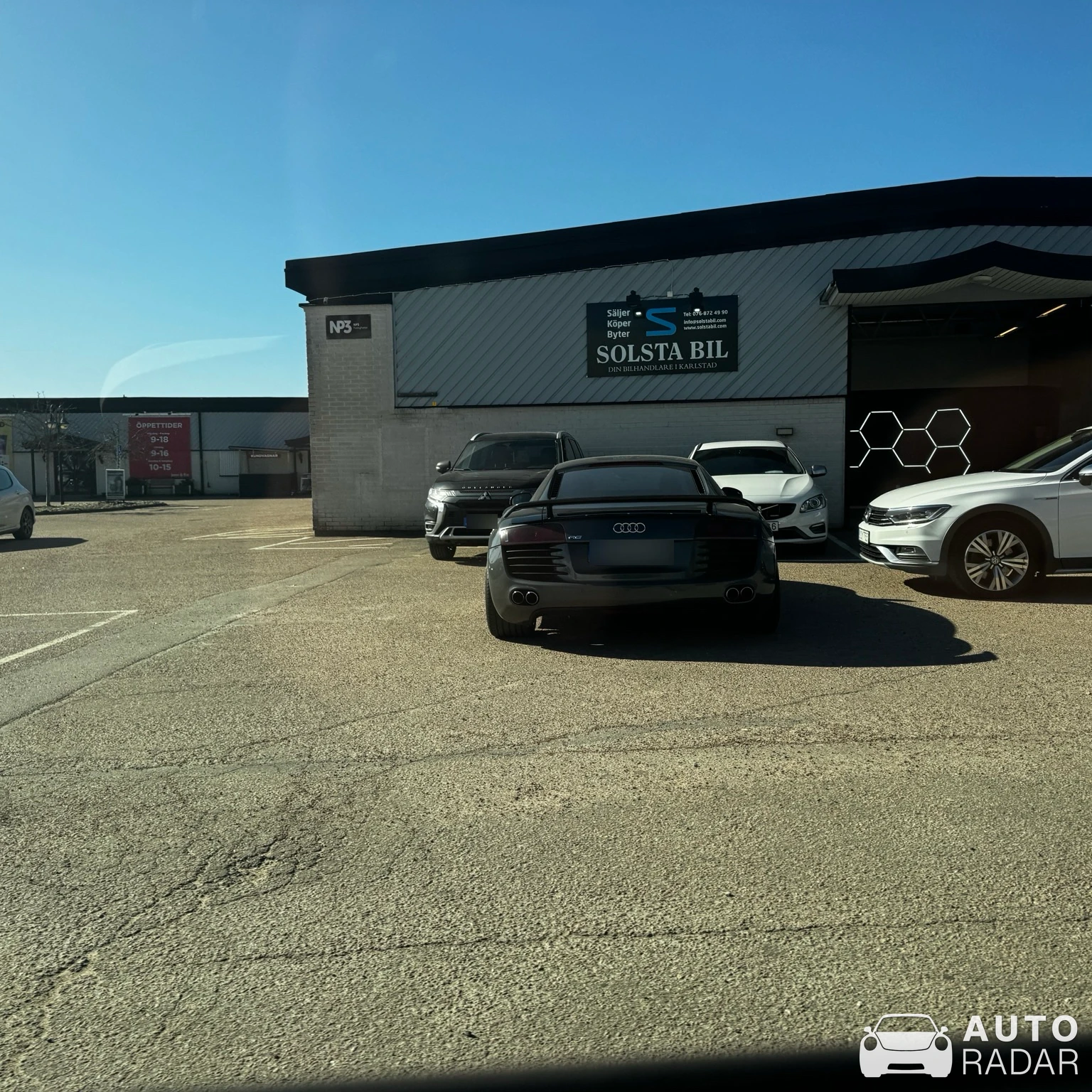 Audi R8 spotted in Karlstad
