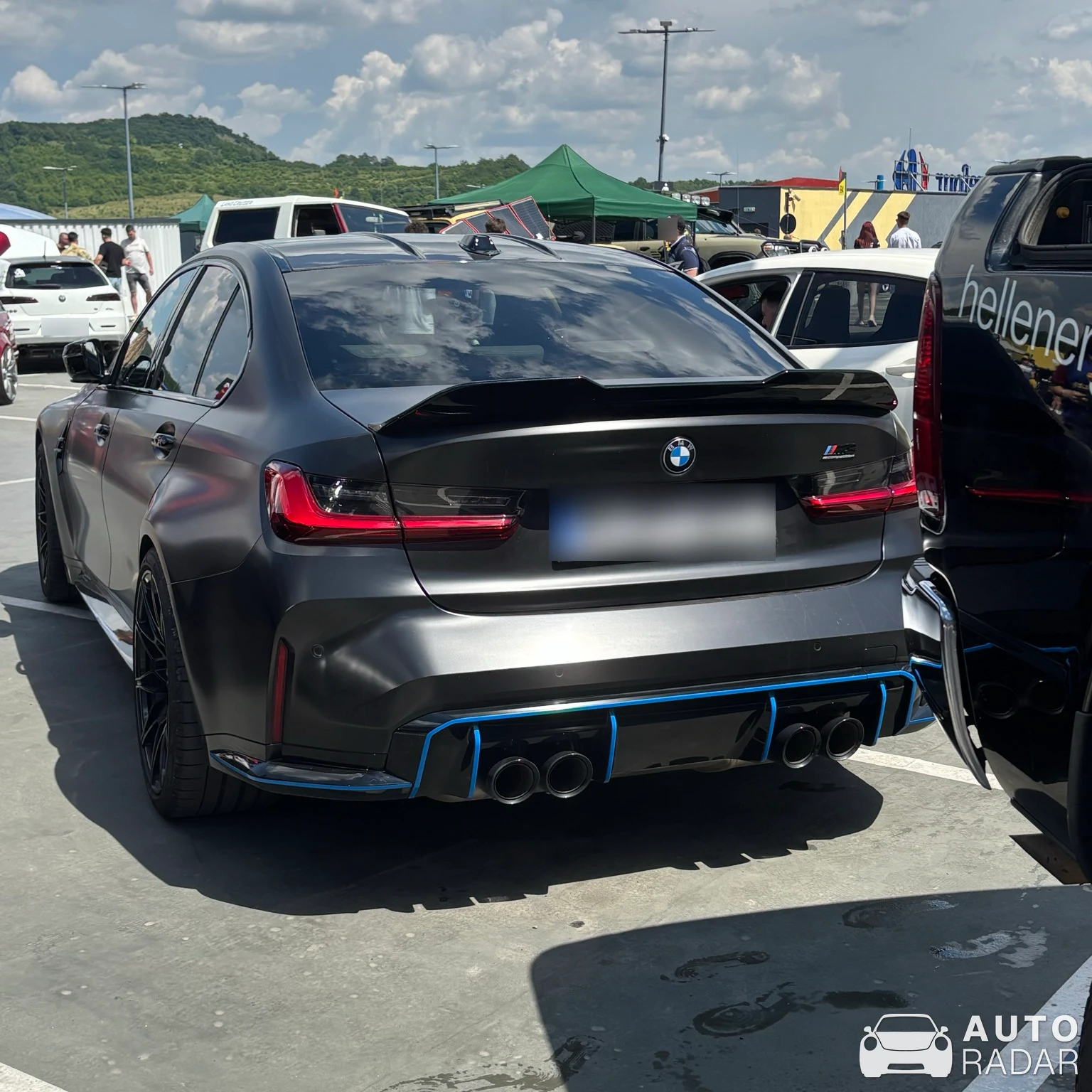 BMW M3 G80 Sedan Competition spotted in Târgu Mureș