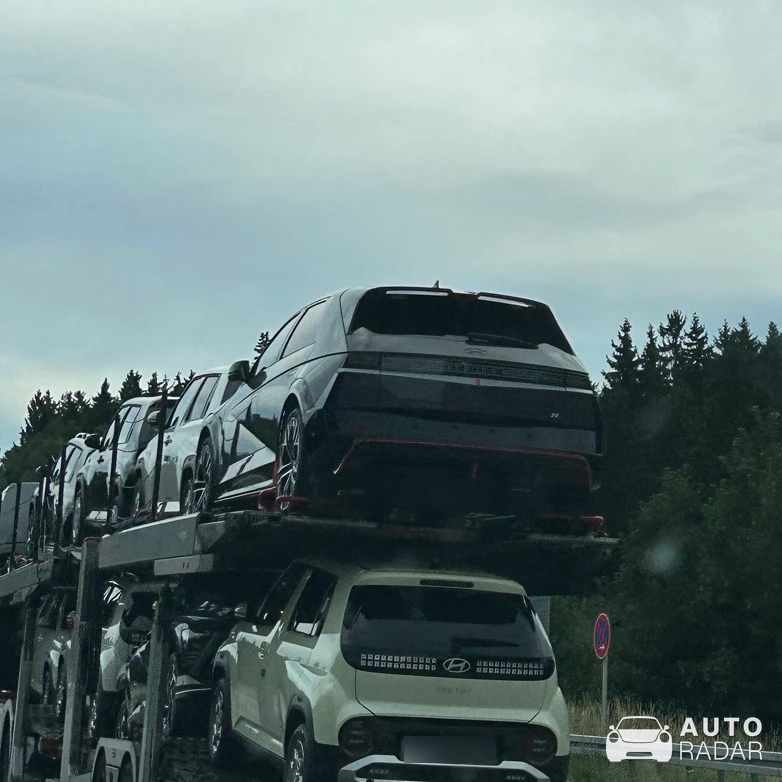 Hyundai Ioniq 5 N spotted in Allershausen