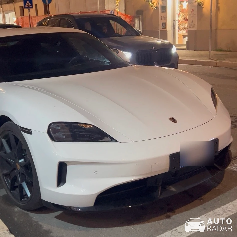 Porsche Taycan 4S spotted in Matera