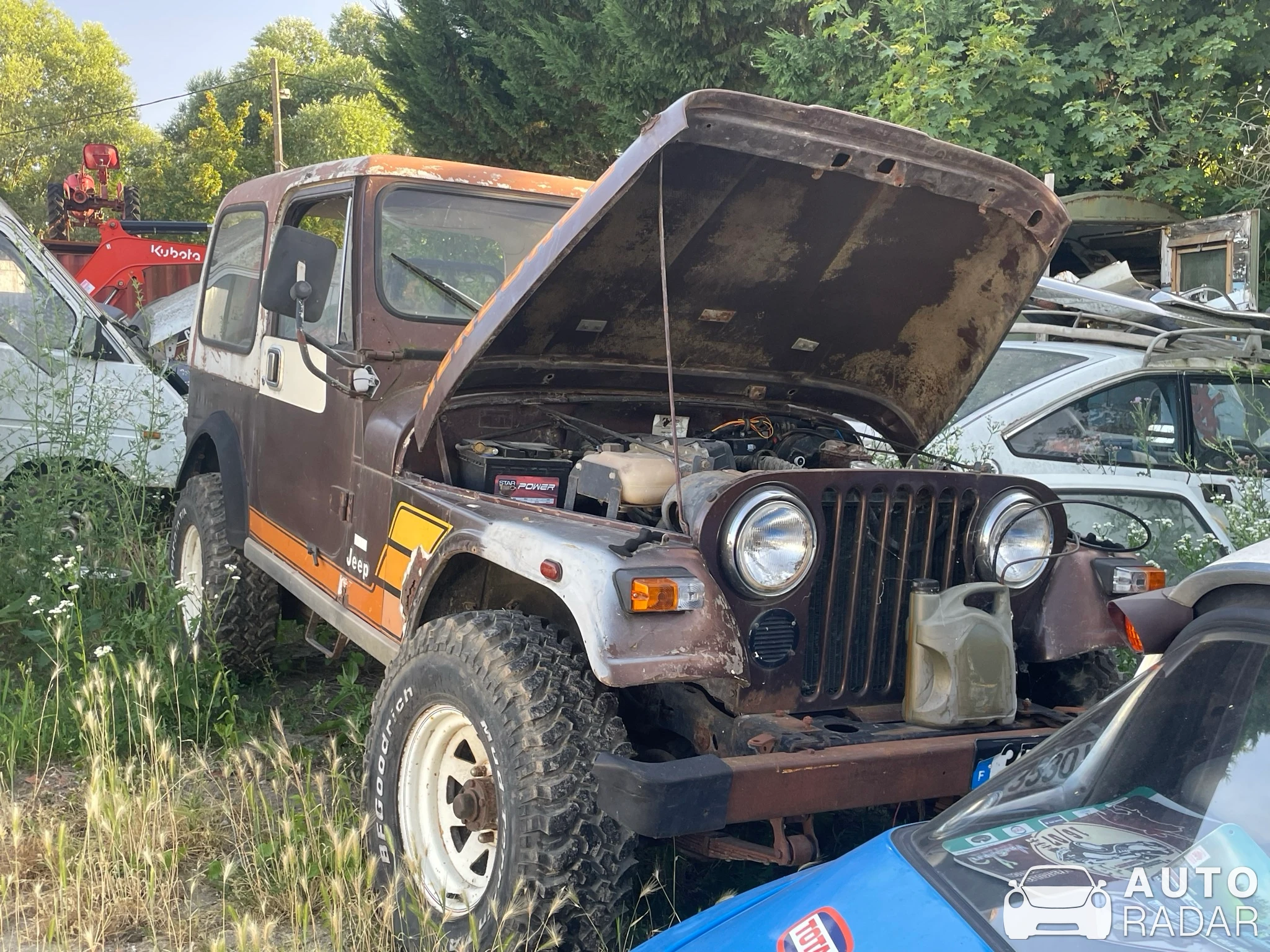 Jeep CJ7 spotted in Dommartin-lès-Toul