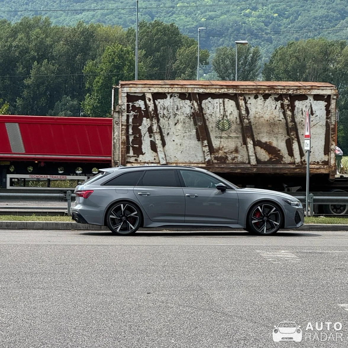 Audi RS6 Avant C8 spotted in Pian Camuno