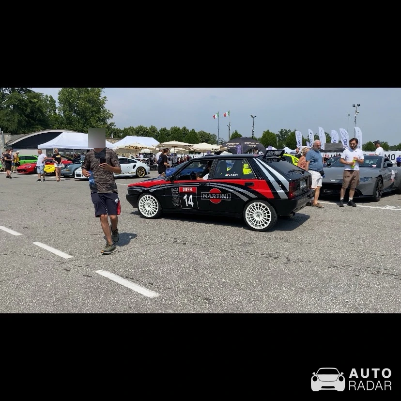 Lancia Delta HF Integrale Evo Martini spotted in Osnago