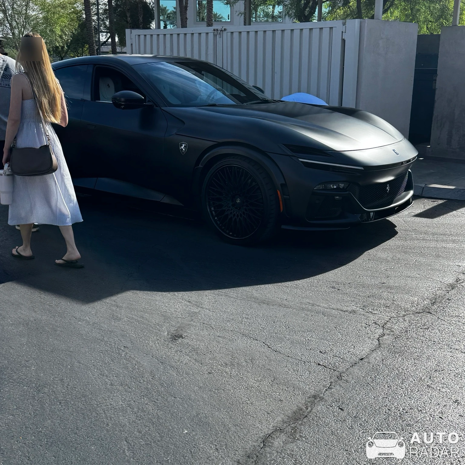 Ferrari Purosangue spotted in Las Vegas