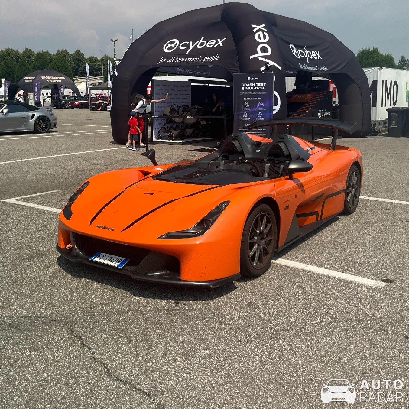 Dallara Stradale spotted in Monza