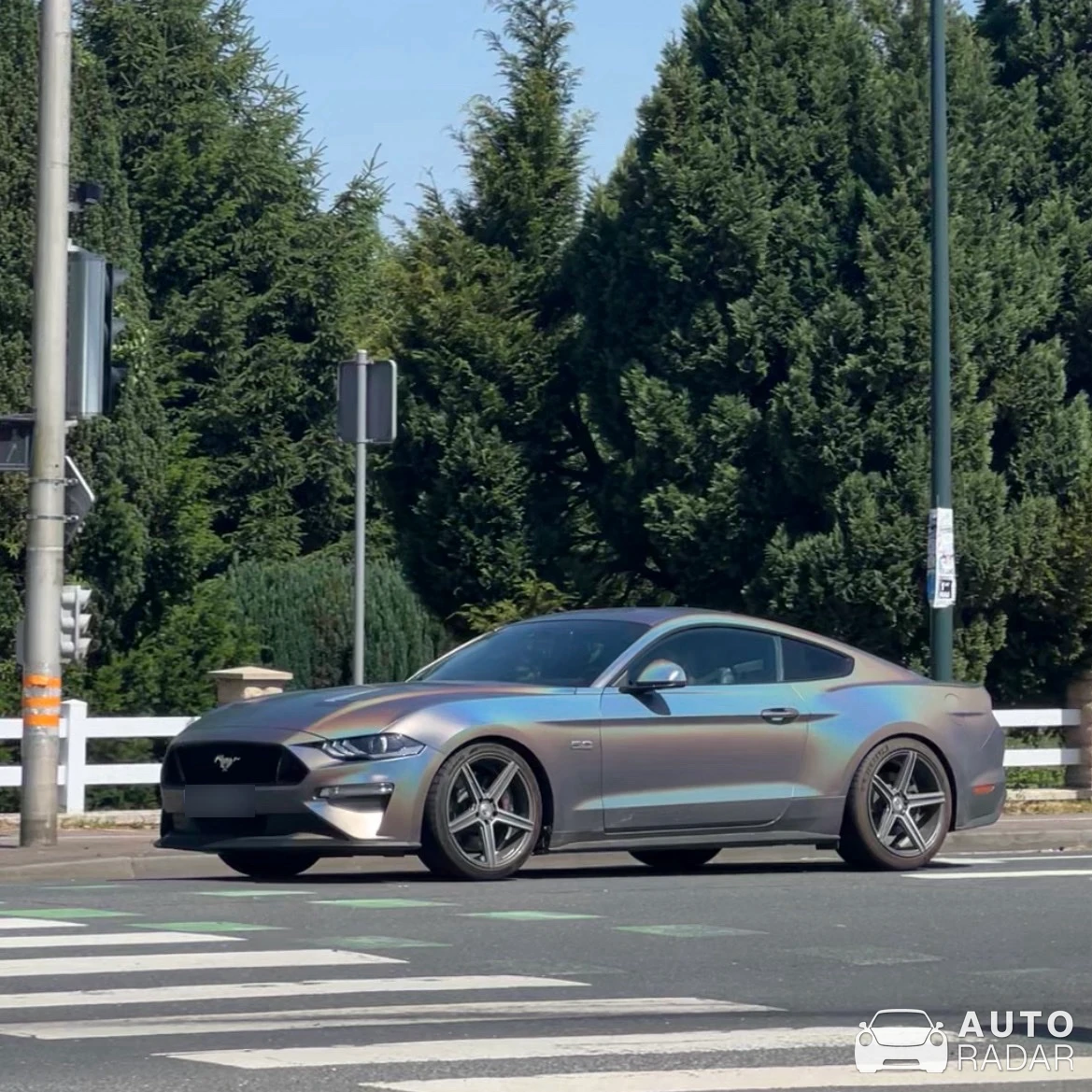 Ford Mustang GT spotted in Rouen