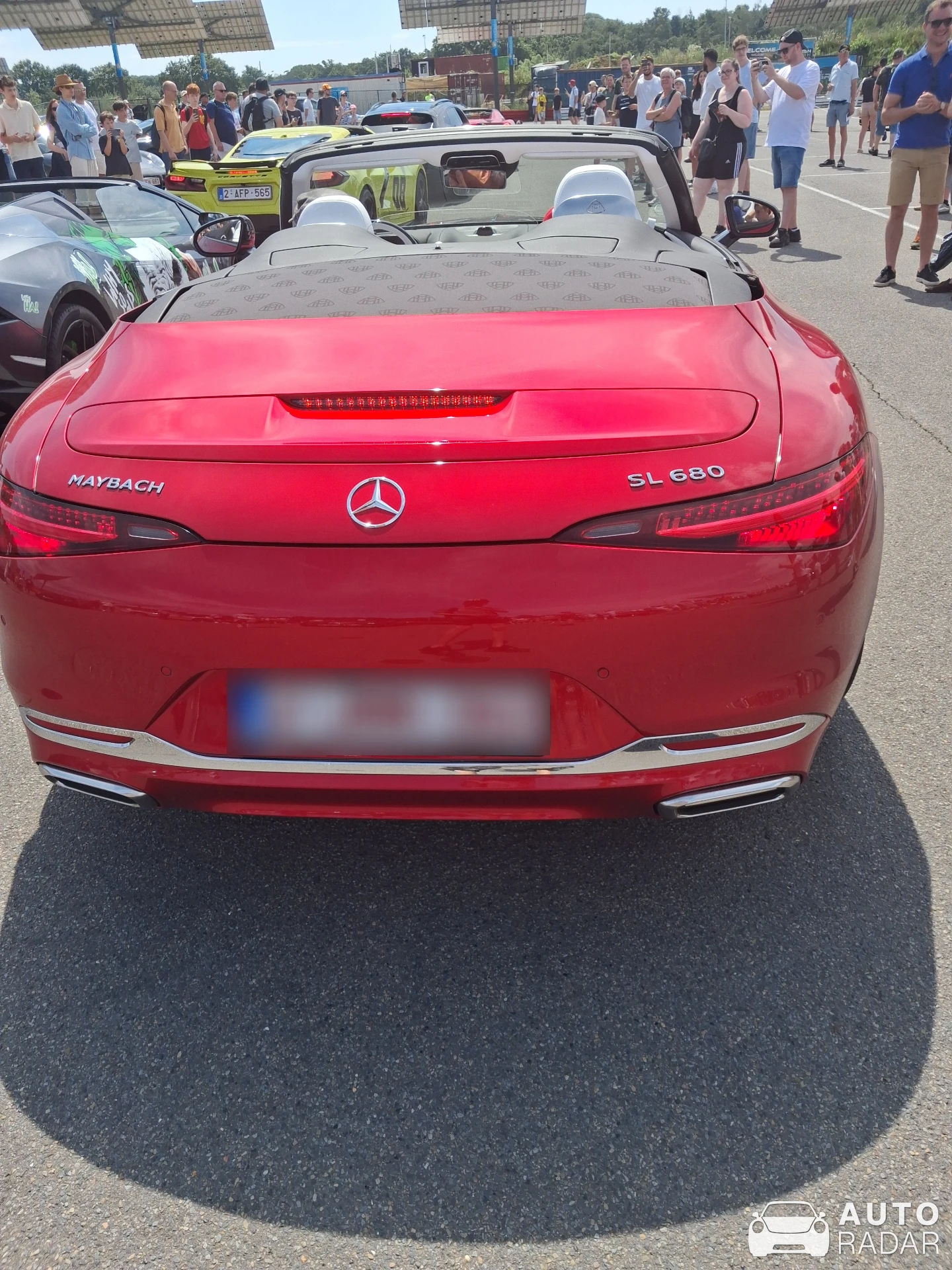 Mercedes-Maybach SL 680 spotted in Heusden-Zolder