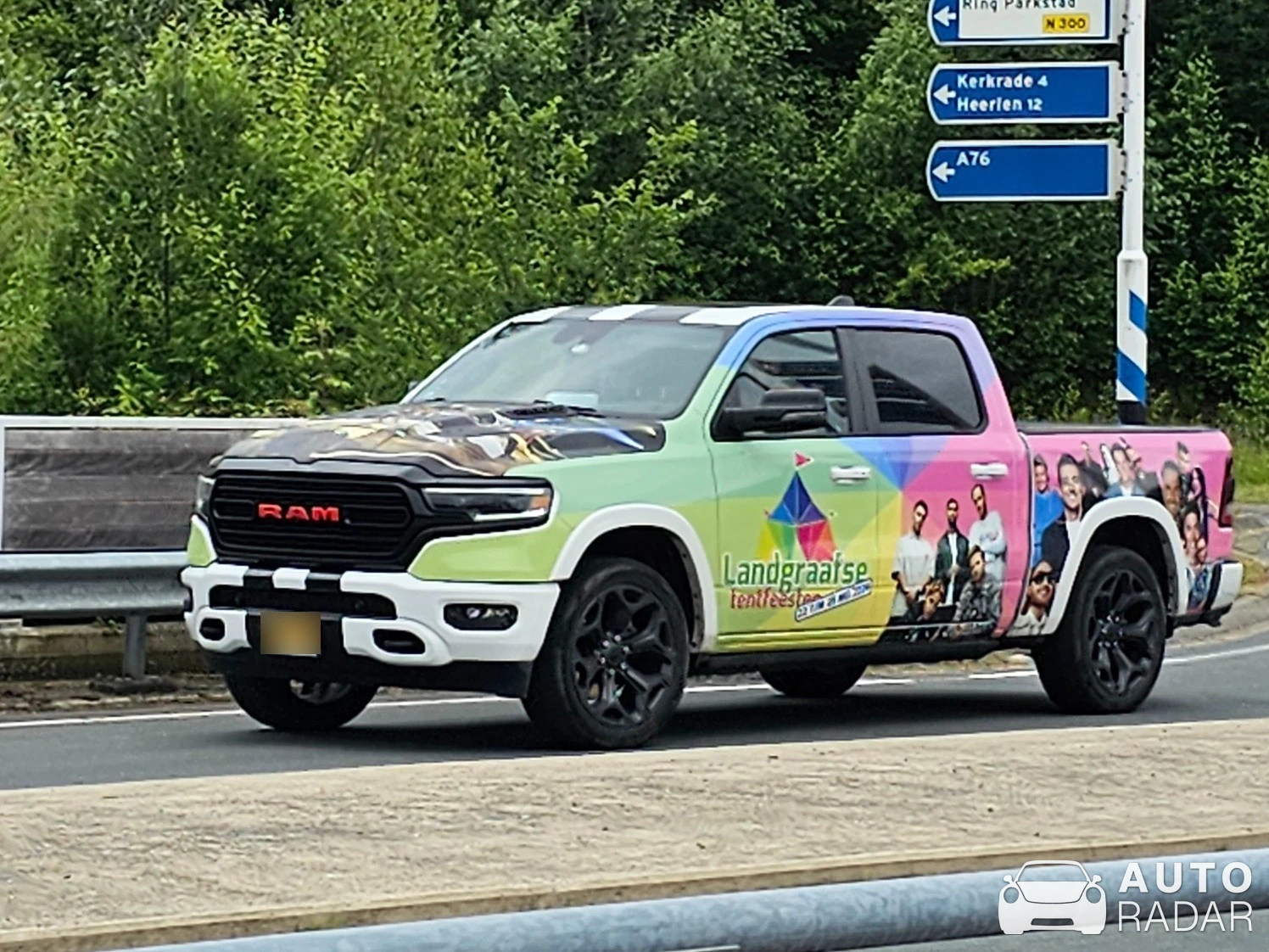Dodge RAM 1500 spotted in Landgraaf