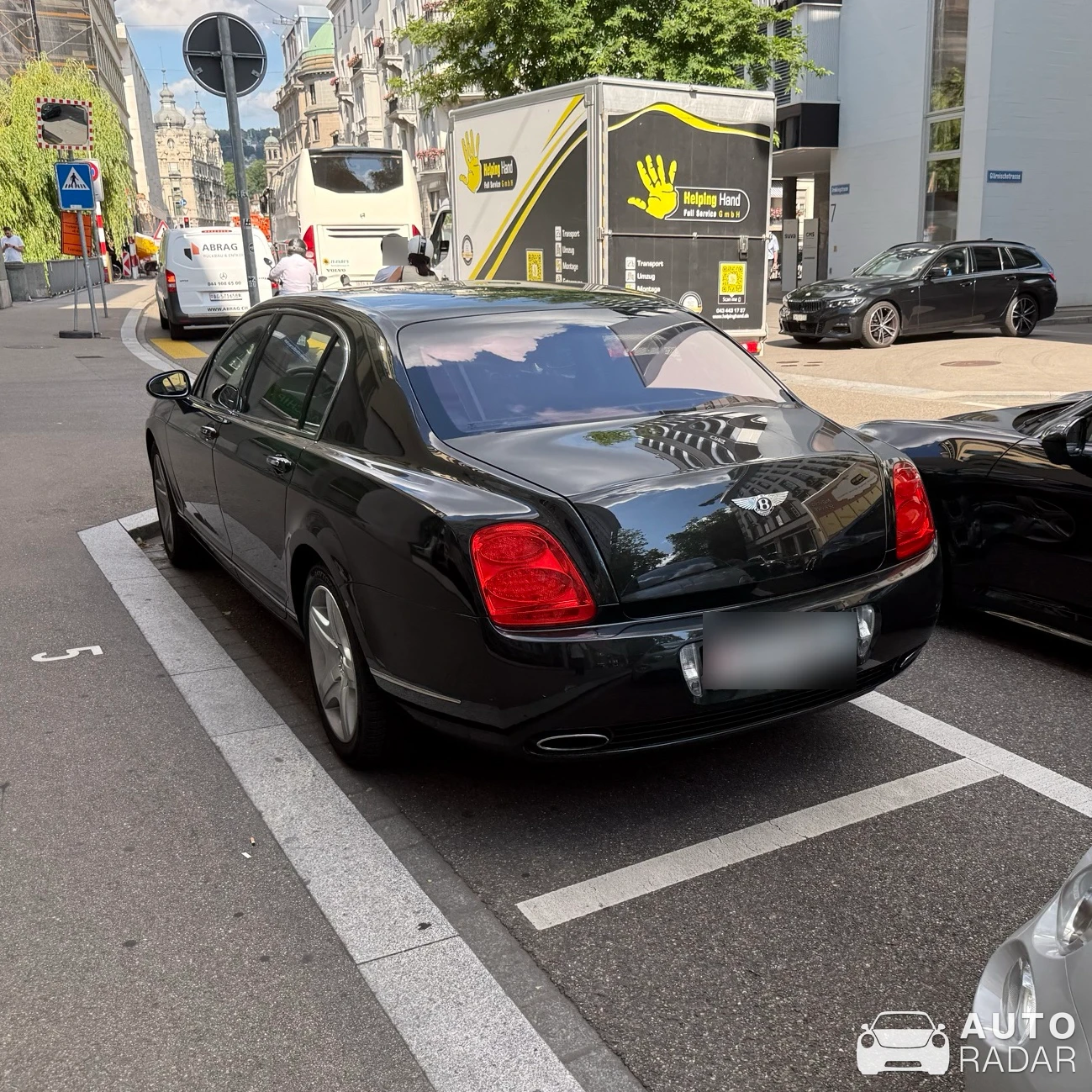 Bentley Continental Flying Spur spotted in Zürich