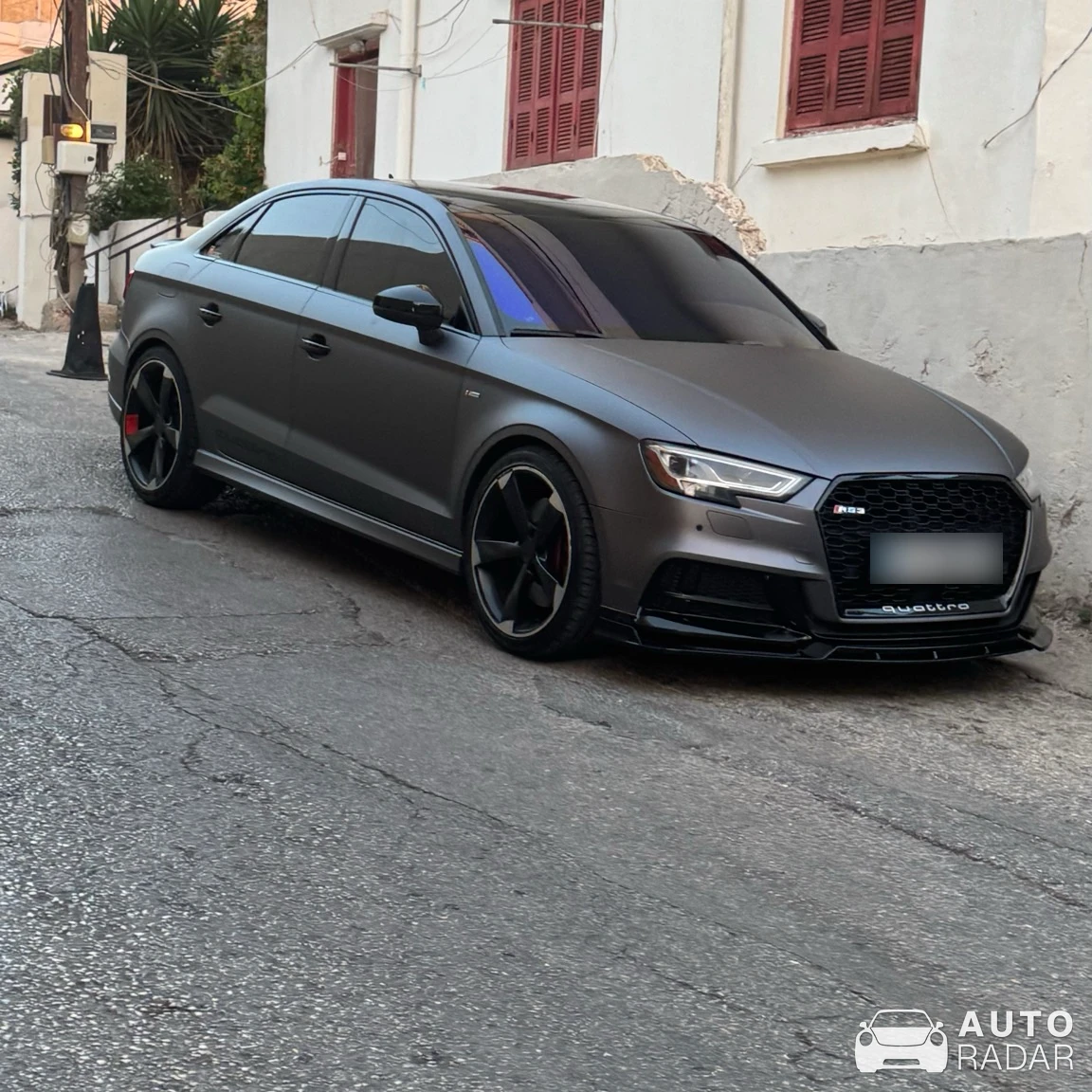 Audi RS3 Sedan 8V spotted