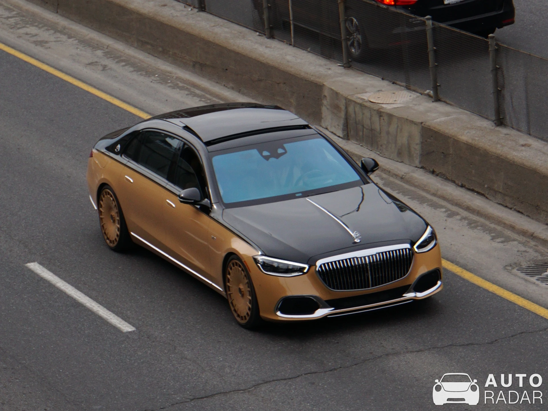 Mercedes-Maybach S 680 X Virgil Abloh spotted in Montréal