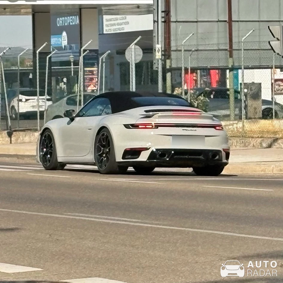 Porsche 992 Turbo S Cabriolet MkI spotted in Valladolid