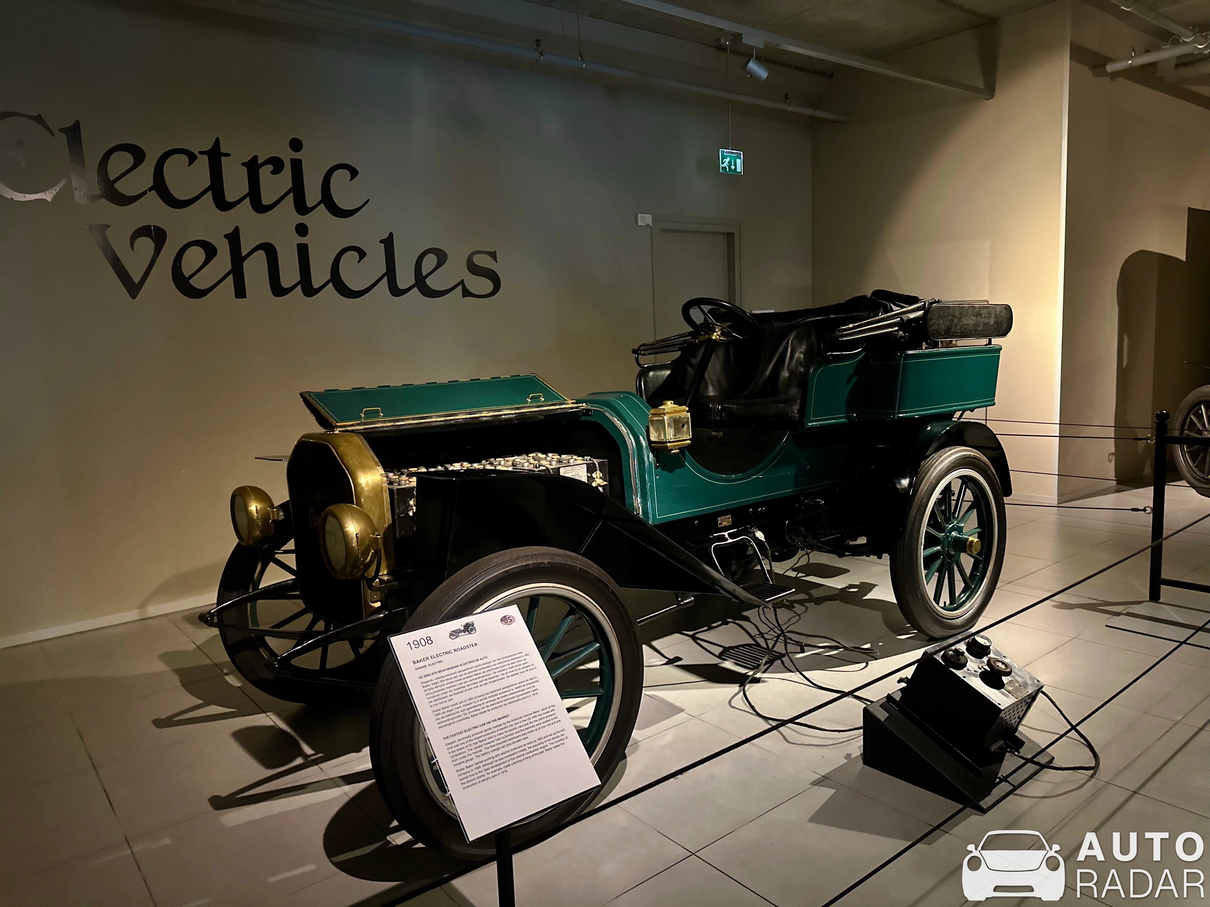 Baker Electric Roadster spotted in The Hague