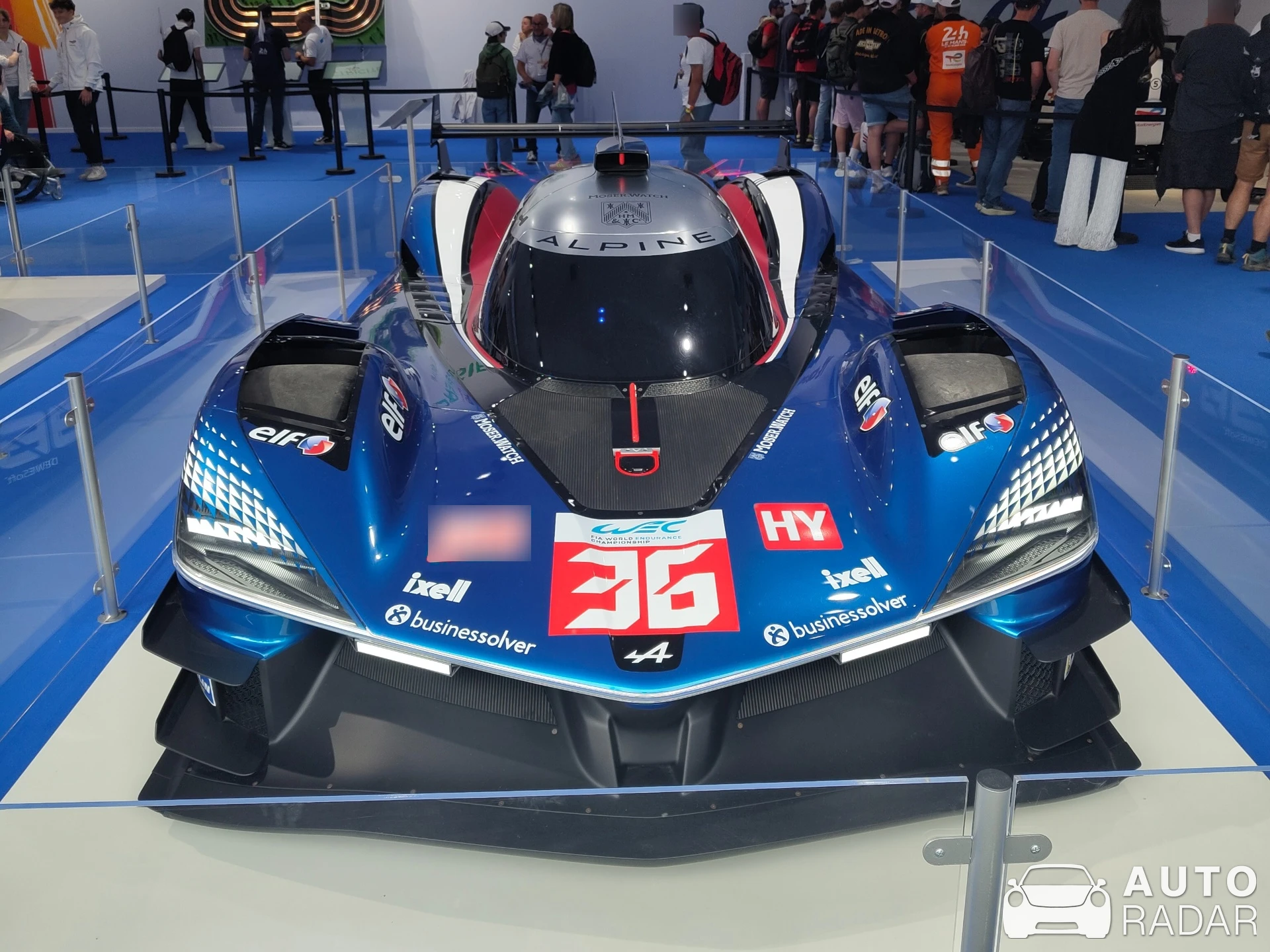 Renault Alpine spotted in Le Mans
