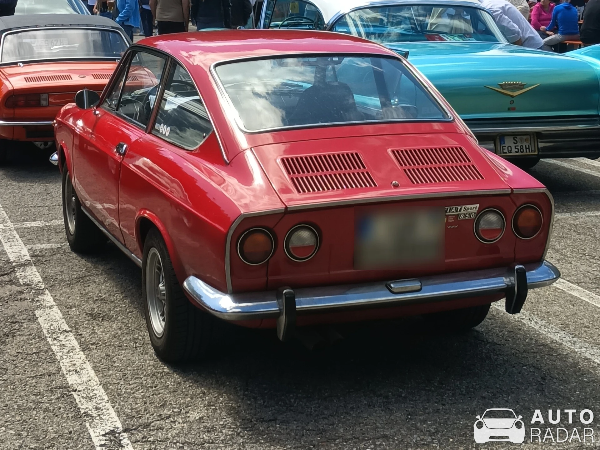 Fiat 850 Abarth spotted