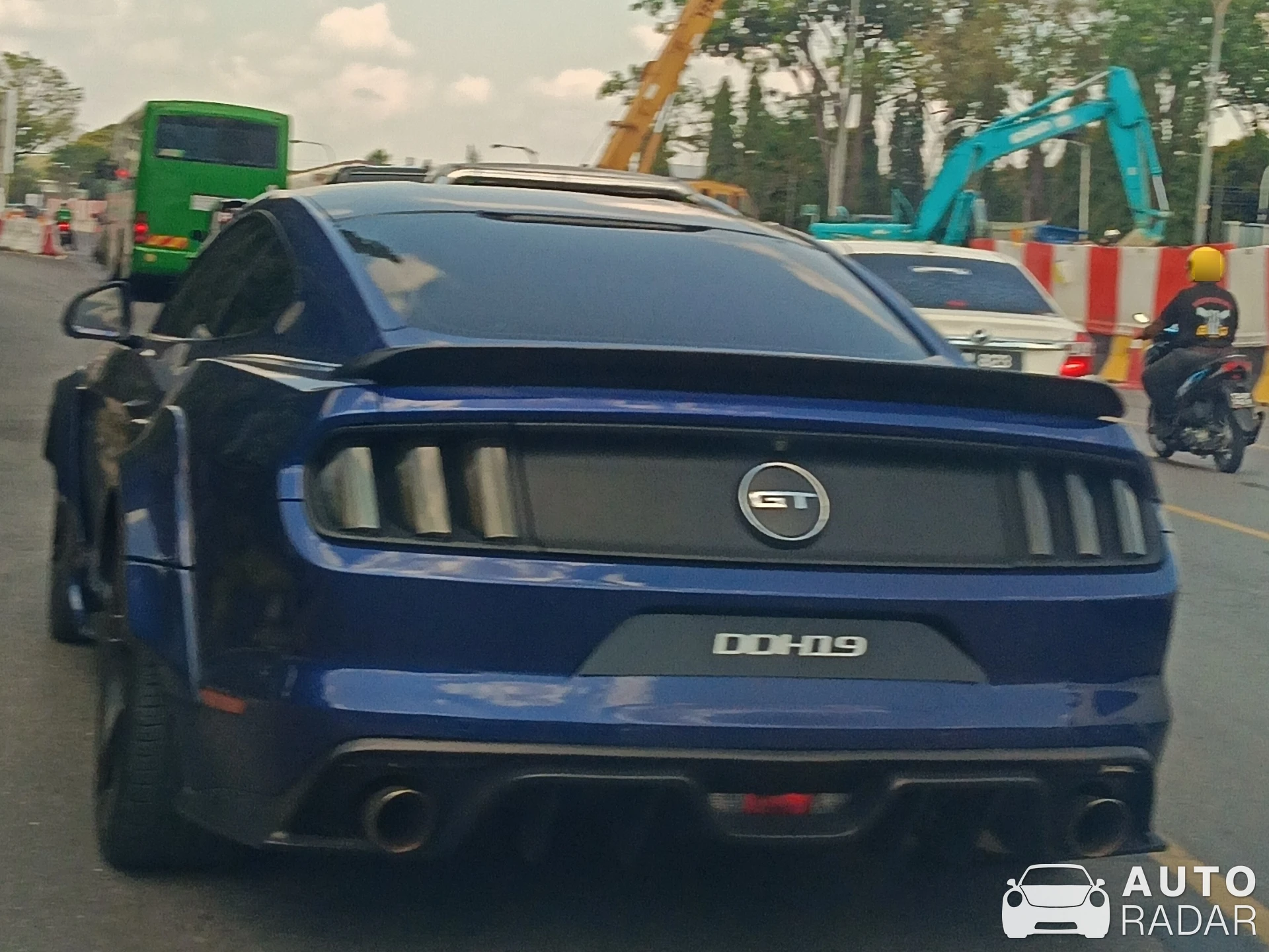 Ford Mustang GT spotted in Kuching