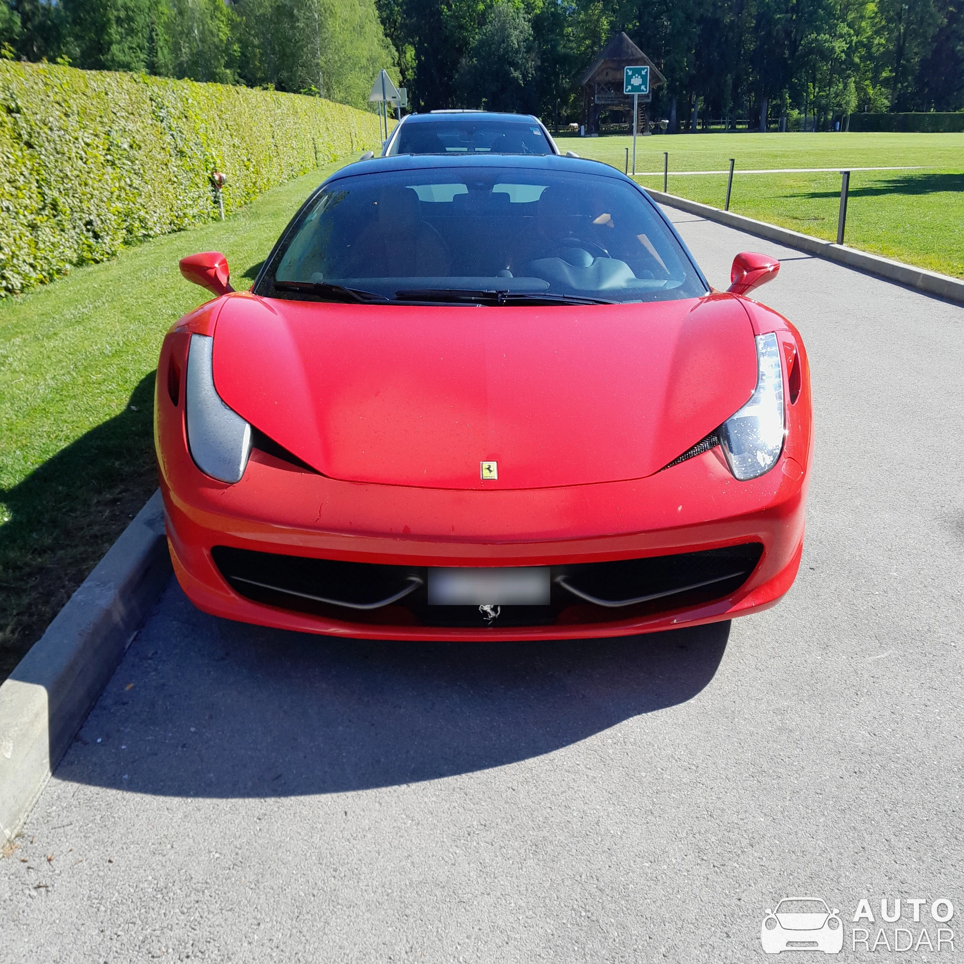 Ferrari 458 Italia spotted in Šenčur