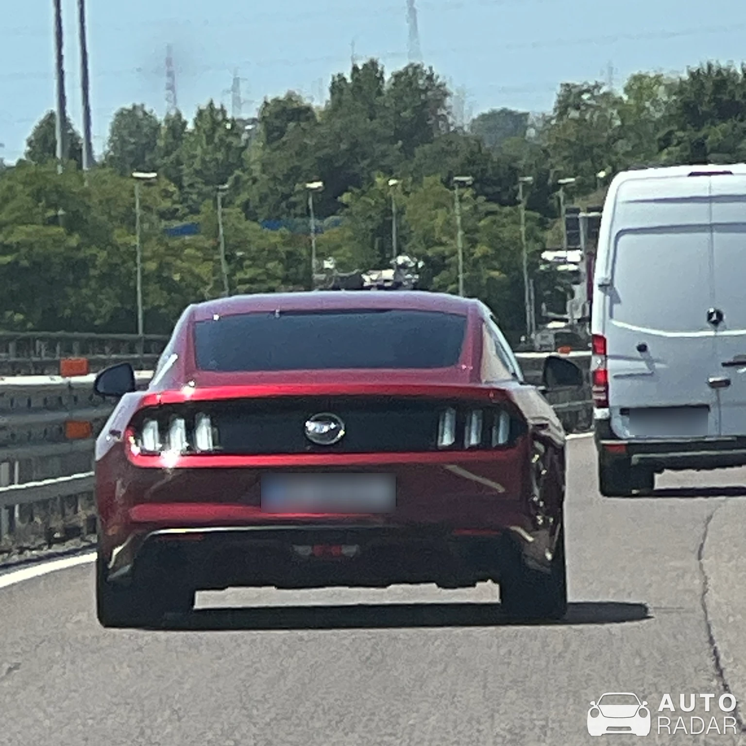 Ford Mustang spotted in Verona