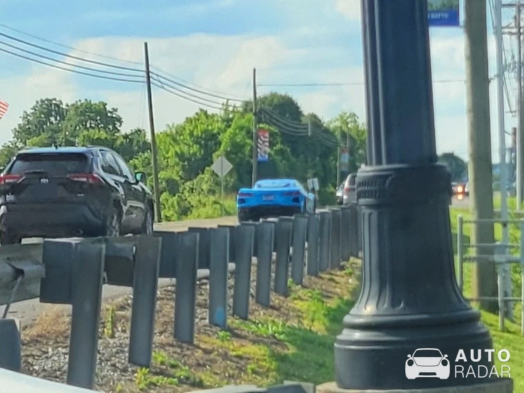 Chevrolet Corvette C8 Stingray spotted in Franklin