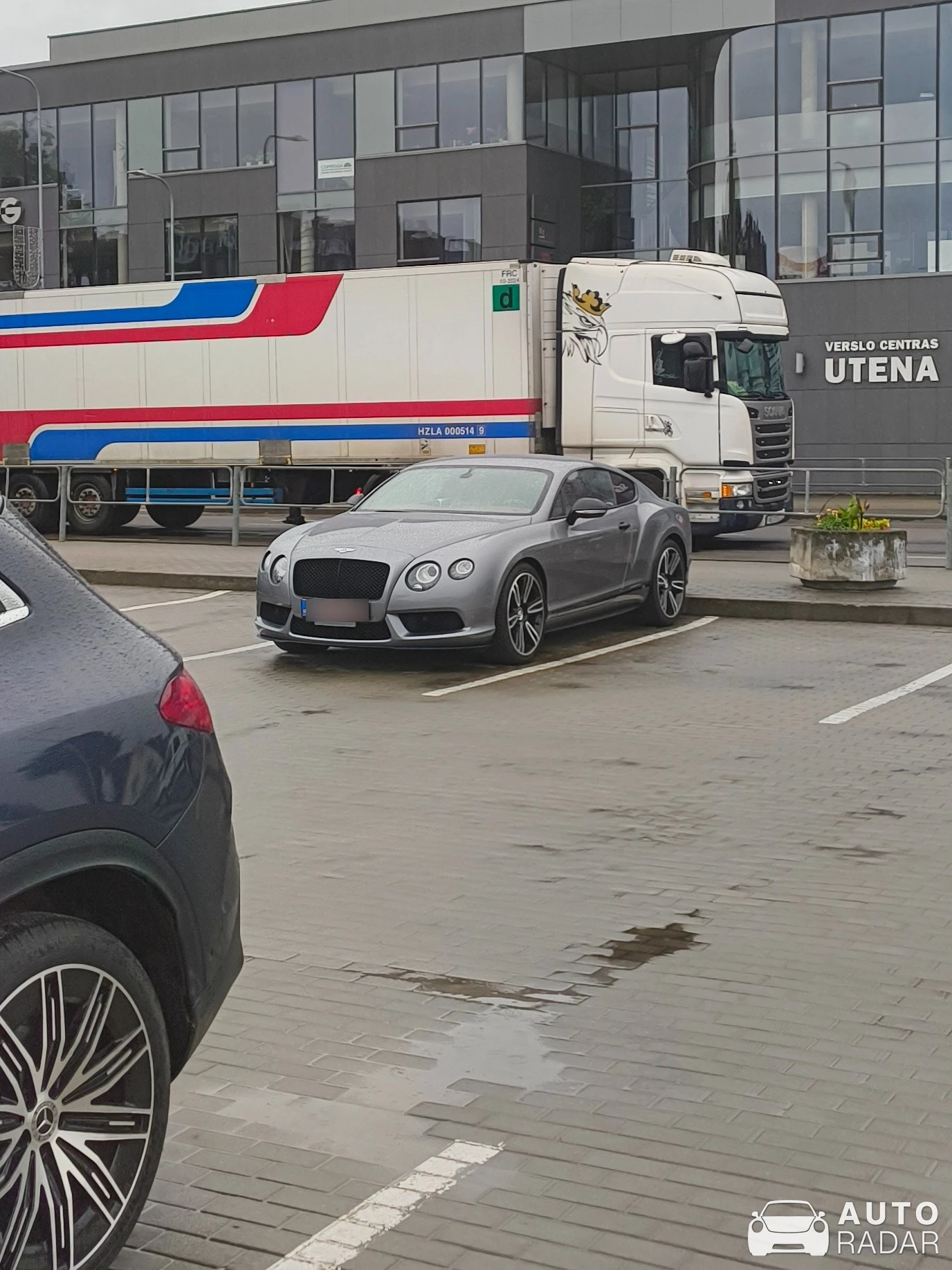 Bentley Continental GT spotted in Utena
