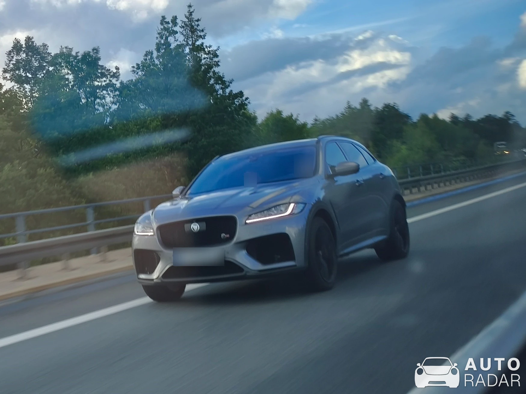 Jaguar F-PACE SVR spotted in Schnaittach