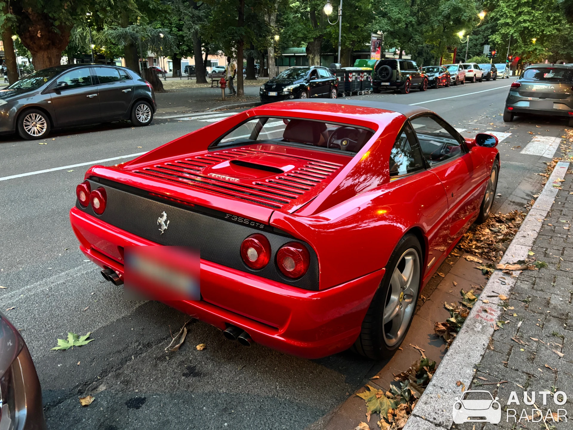 Ferrari F355 GTS spotted in Tortona